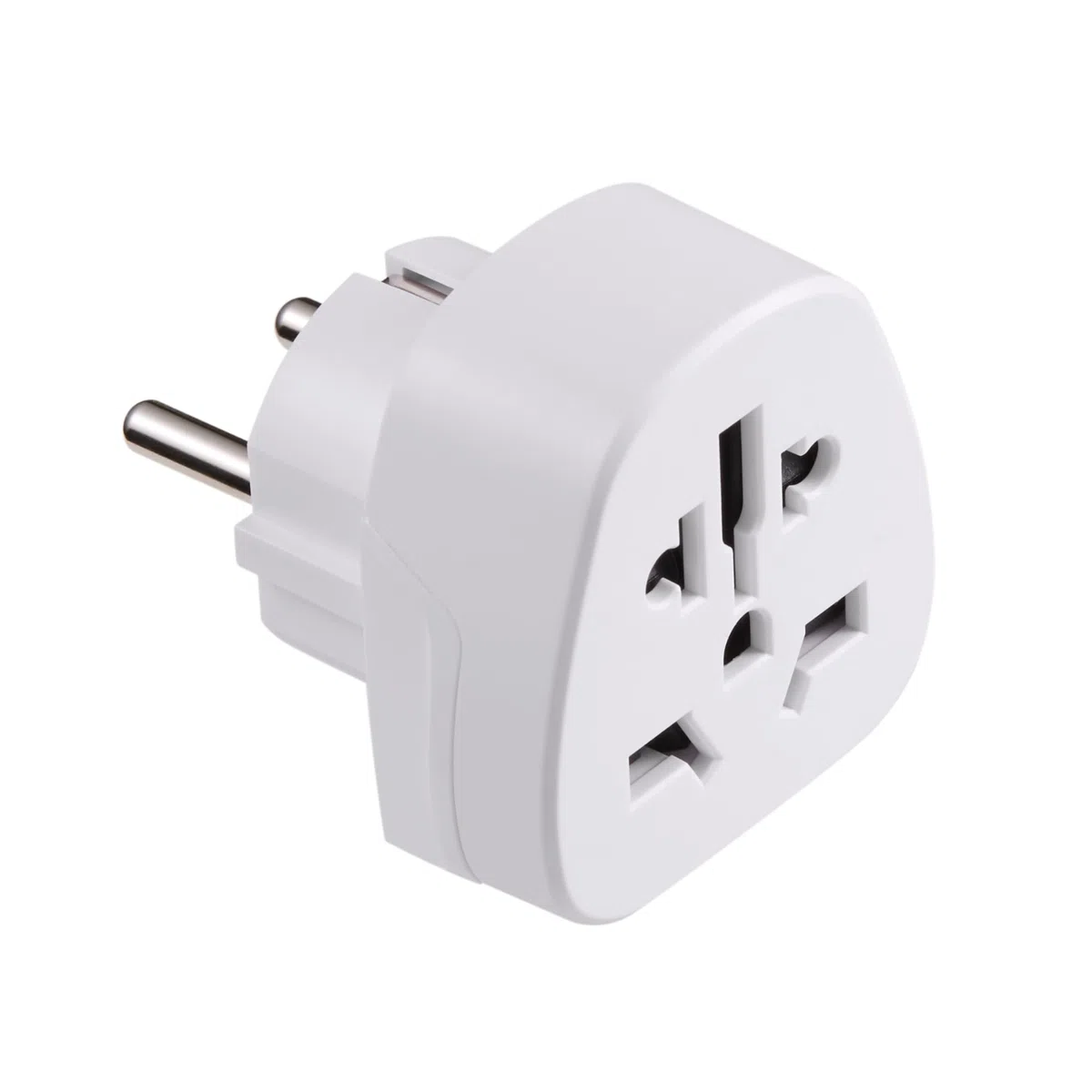 Adapter podróżny, Ewent adapter na świat do Europy, uniwersalny adapter ze świata do Europy, wtyczka z USA/UK/AUS/CHINA/Szwajcaria do gniazda Schuko (IT/ES/DE/UE), kompaktowa wtyczka podróżna