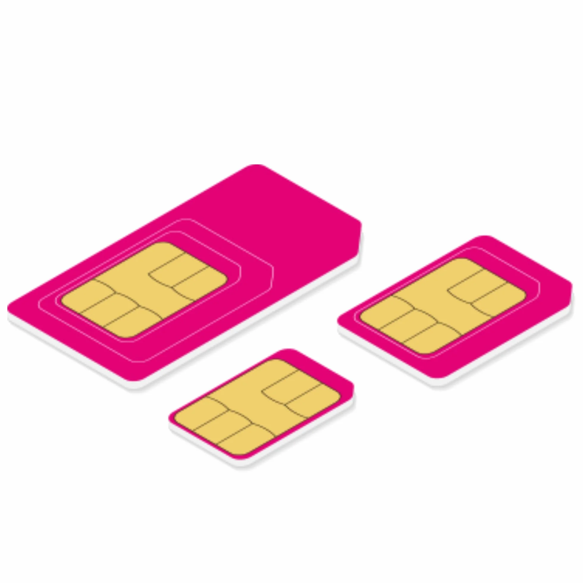 SIM Anonima VIP T-Mobile Polska Plug & Play, gotowa do użycia, do użytku we Włoszech, umowa konsumencka. Idealna do rejestracji i odbioru OTP