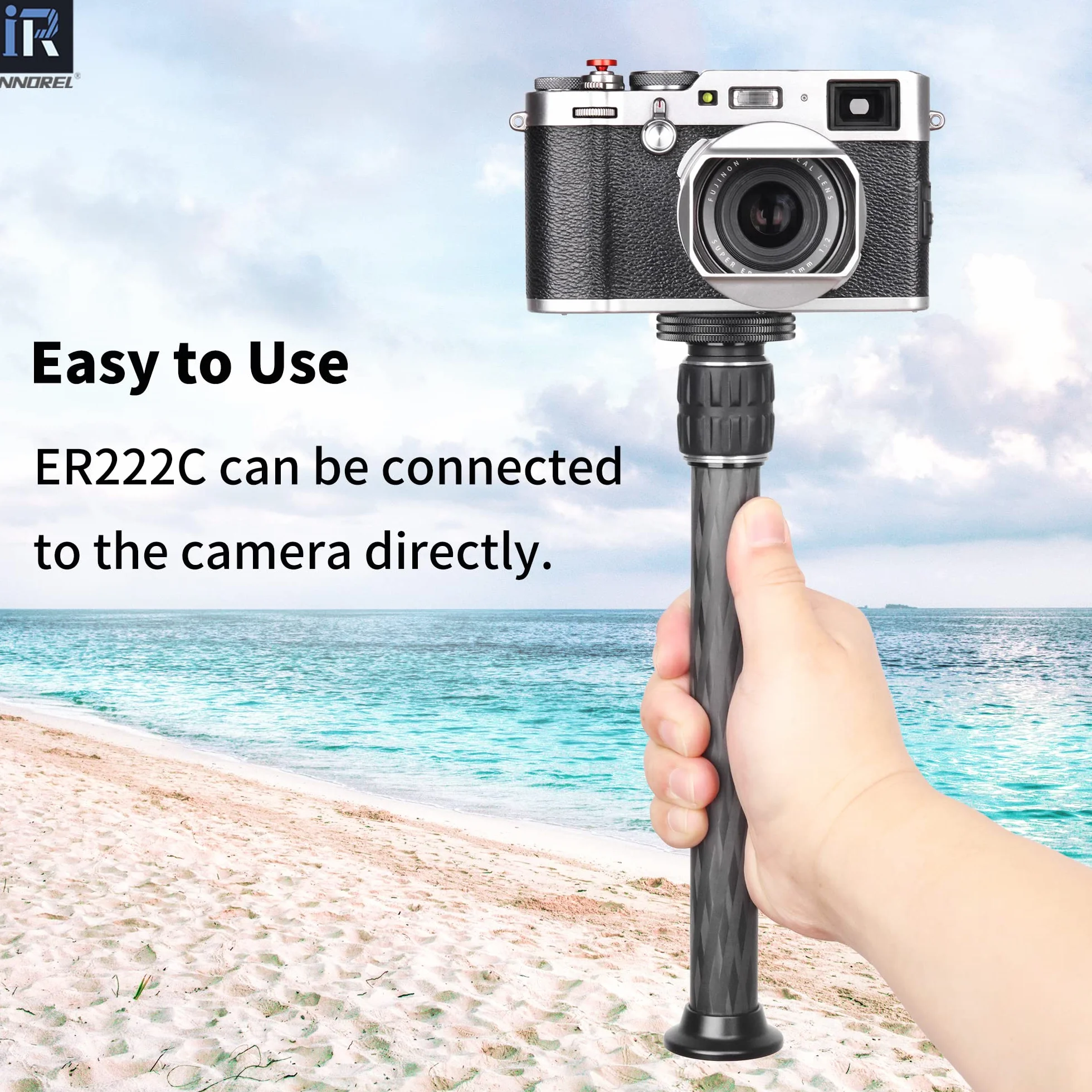 INNOREL ER222C Statyw z włókna węglowego dwuczęściowy do aparatu DSLR 22,2 mm