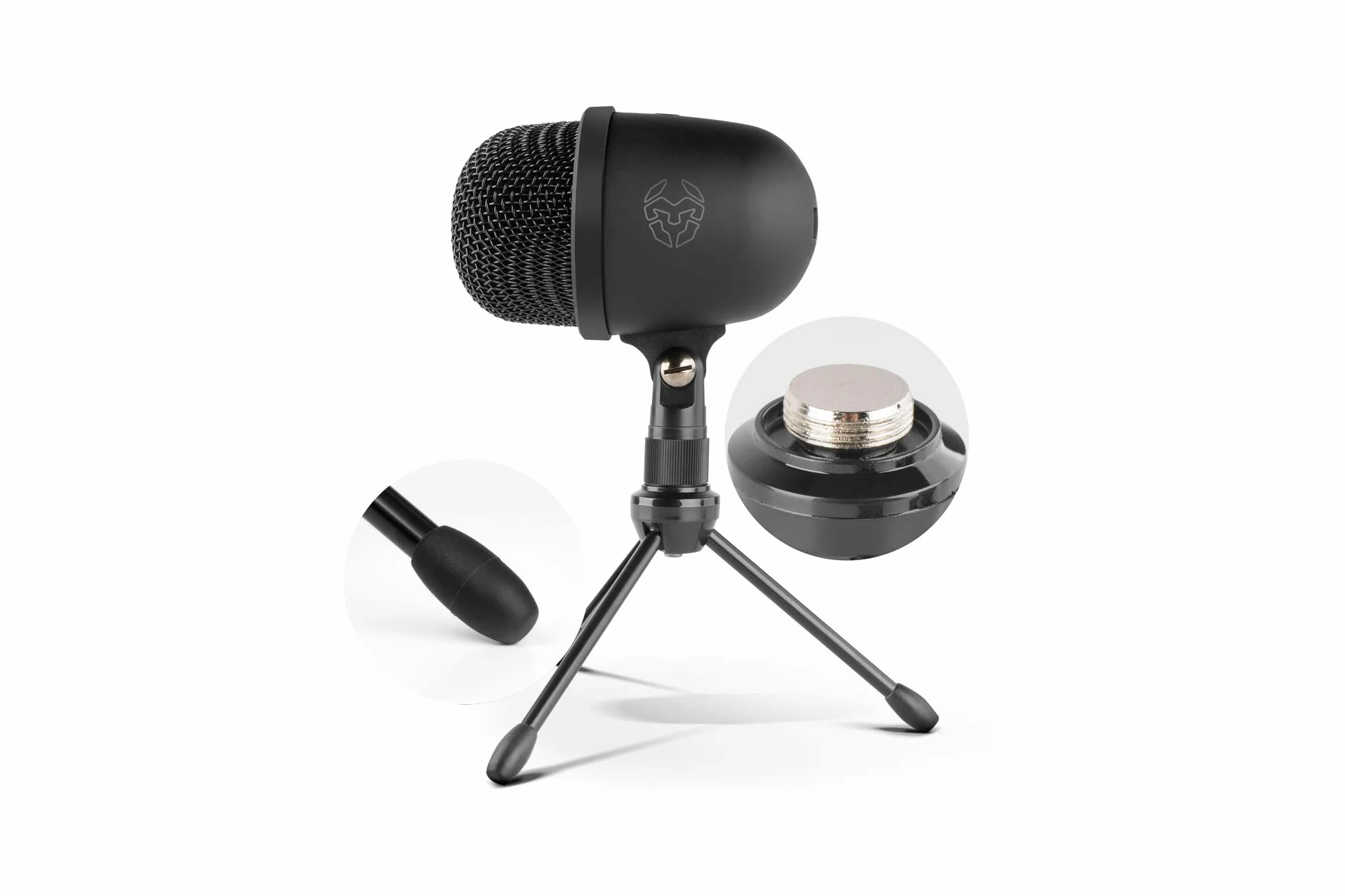 KROM KYP -NXKROMKYP- Mikrofon dla graczy, wielokierunkowy, gniazdo 3,5 mm, kolor czarny