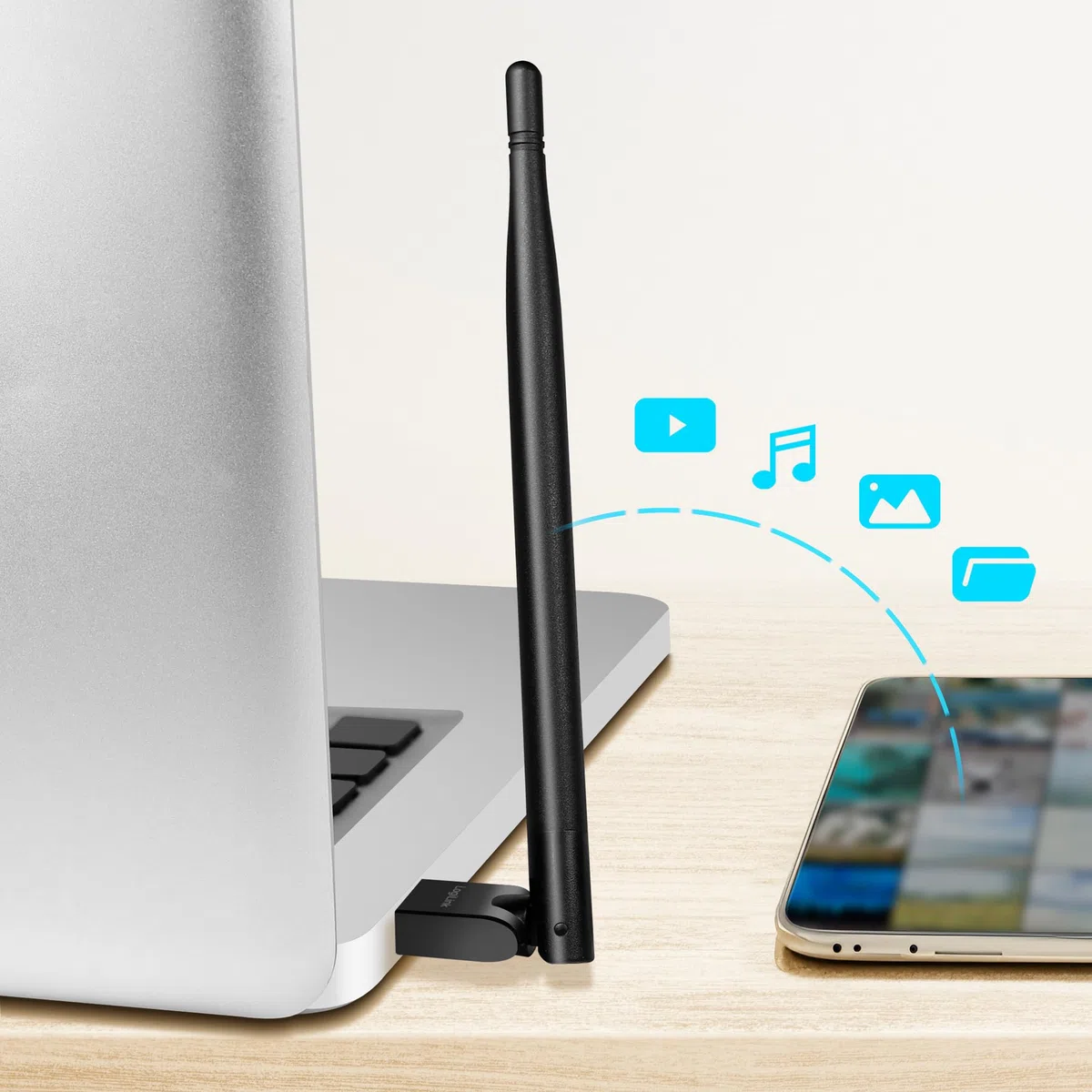 LogiLink BT0067 - BT 5.3 adapter (USB 2.0) z zewnętrzną anteną i zasięgiem do 150 m