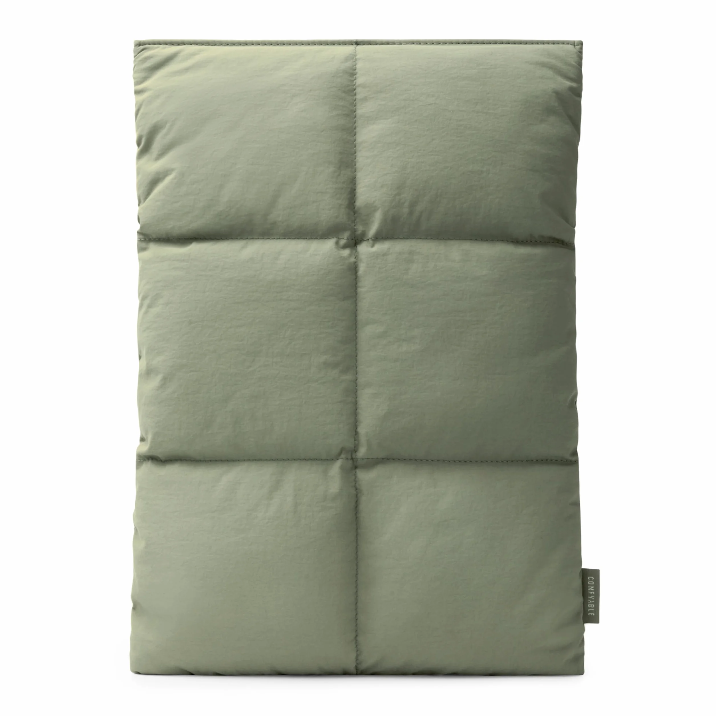 Comfyable Puffy etui na laptopa 13/14 cali pikowany sleeve MacBook Air M5 Pro Max Zielony