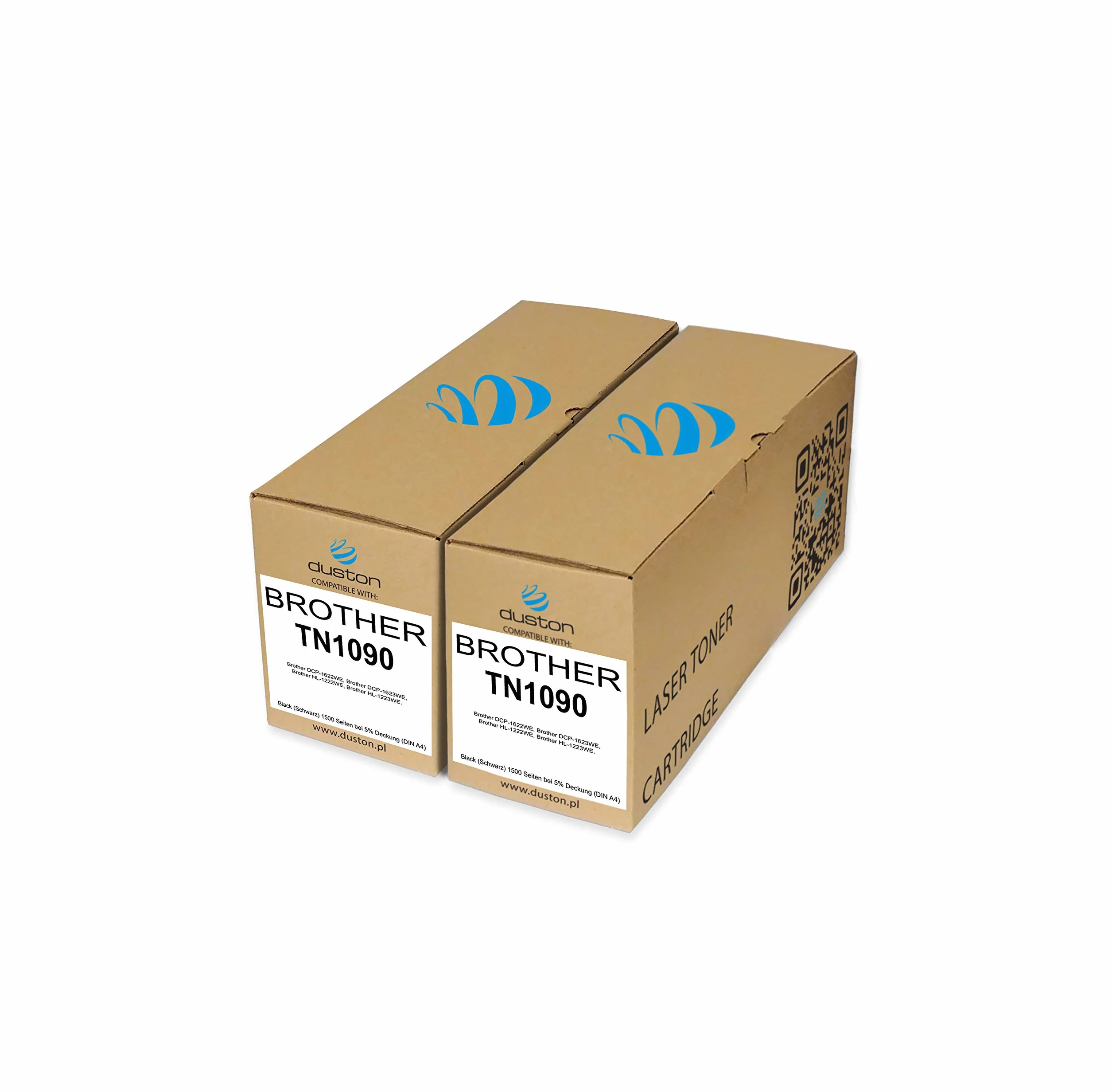 Duston 2X TN1090, TN-1090 czarny toner kompatybilny z Brother DCP-1622WE, 1623WE, HL-122WE, 1223WE