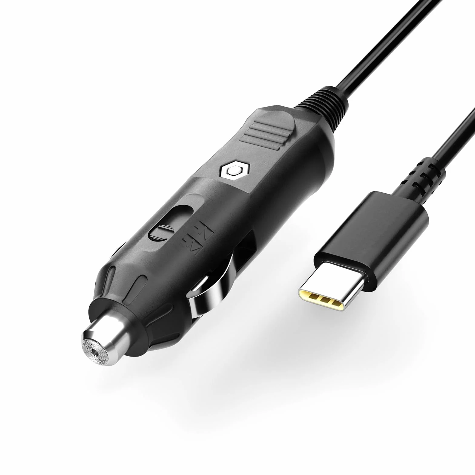 Ładowarka samochodowa USB C 100 W zasilacz samochodowy 12 V-24 V do Lenovo ThinkPad IdeaPad Yoga ThinkBook Asus ROG Flow HP Dell Acer Surface Book 2 MacBook Pro/Air Huawei Razer MSI kabel do ładowania