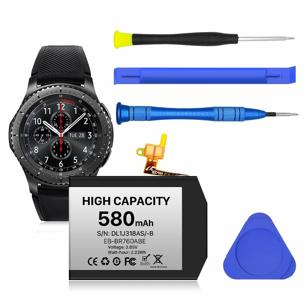 Akumulator do Samsung Gear S3 Frontier 580 mAh, zapasowy do Gear S3 Classic SM-R760 R765 R770
