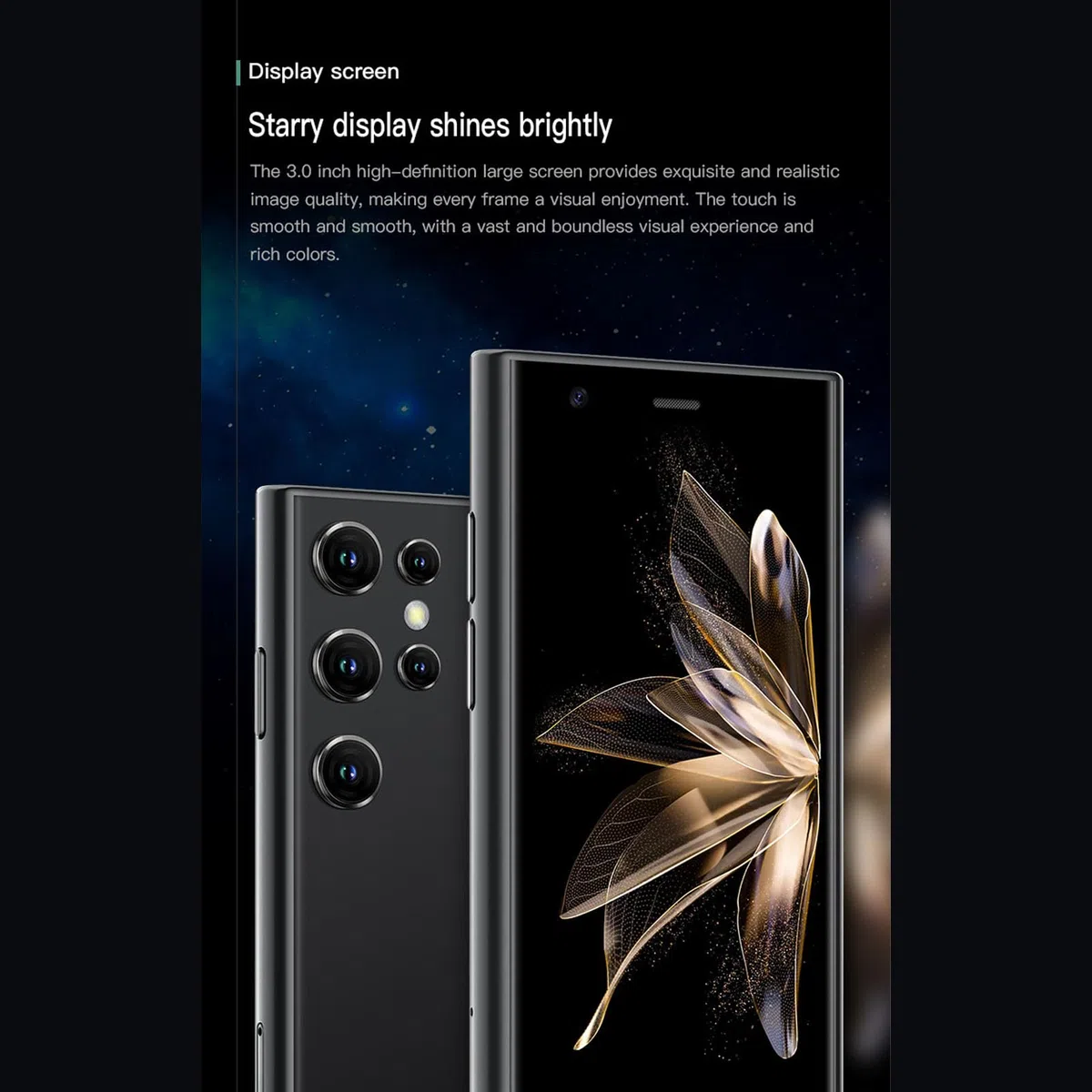 Mały Mini Smartfon, do Telefonu Komórkowego SOYES S23 Pro 3G, Ultracienki Telefon Komórkowy, Wyświetlacz 3 Cale, 2 GB RAM 16 GB ROM, Aparat 0,3 MP 2 MP, dla Systemu Android 8.1