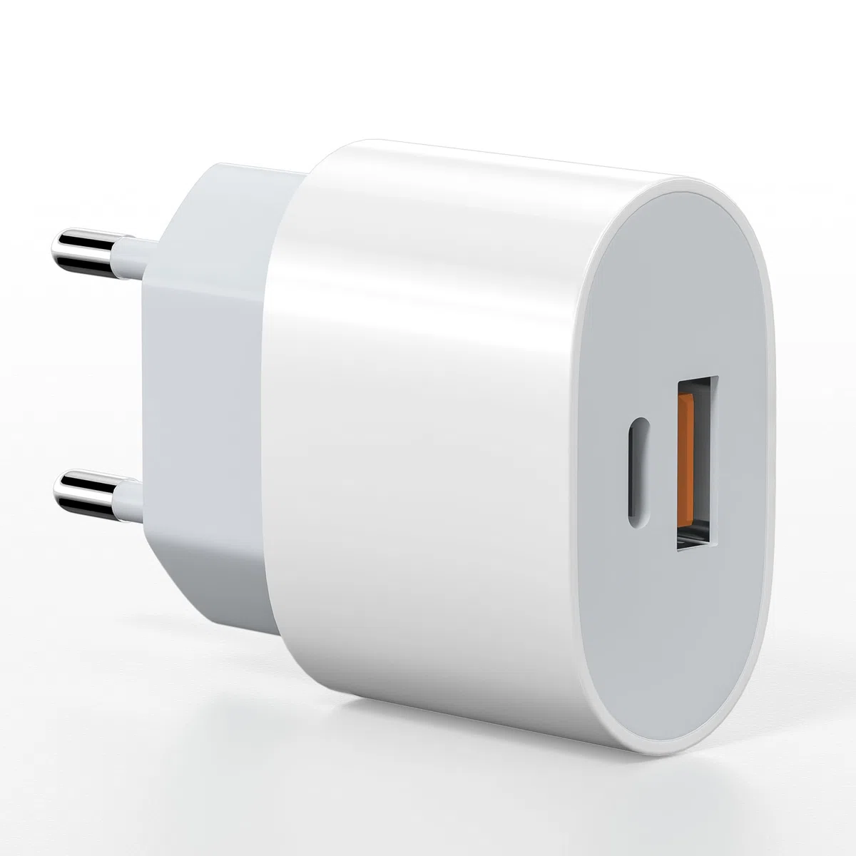 Szybka ładowarka do iPhone'a 17, 16, 15, 14, 13, 12, 11,2-portowa (QC), 25 W, wiele zasilaczy USB do iPhone'a 16 15 14 13 12 11 Pro/Pro Max / Plus, Mini X XS XR SE, iPad, Samsung Galaxy S25, S24 Ultra | 2 porty USB C zasilacz do iPhone'a 17/16/16 Pro/16 P