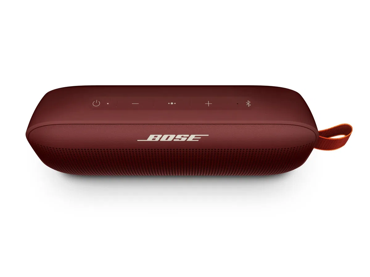 Głośnik Bluetooth Bose SoundLink Flex bezprzewodowy, wodoodporny, przenośny głośnik zewnętrzny, czerwony
