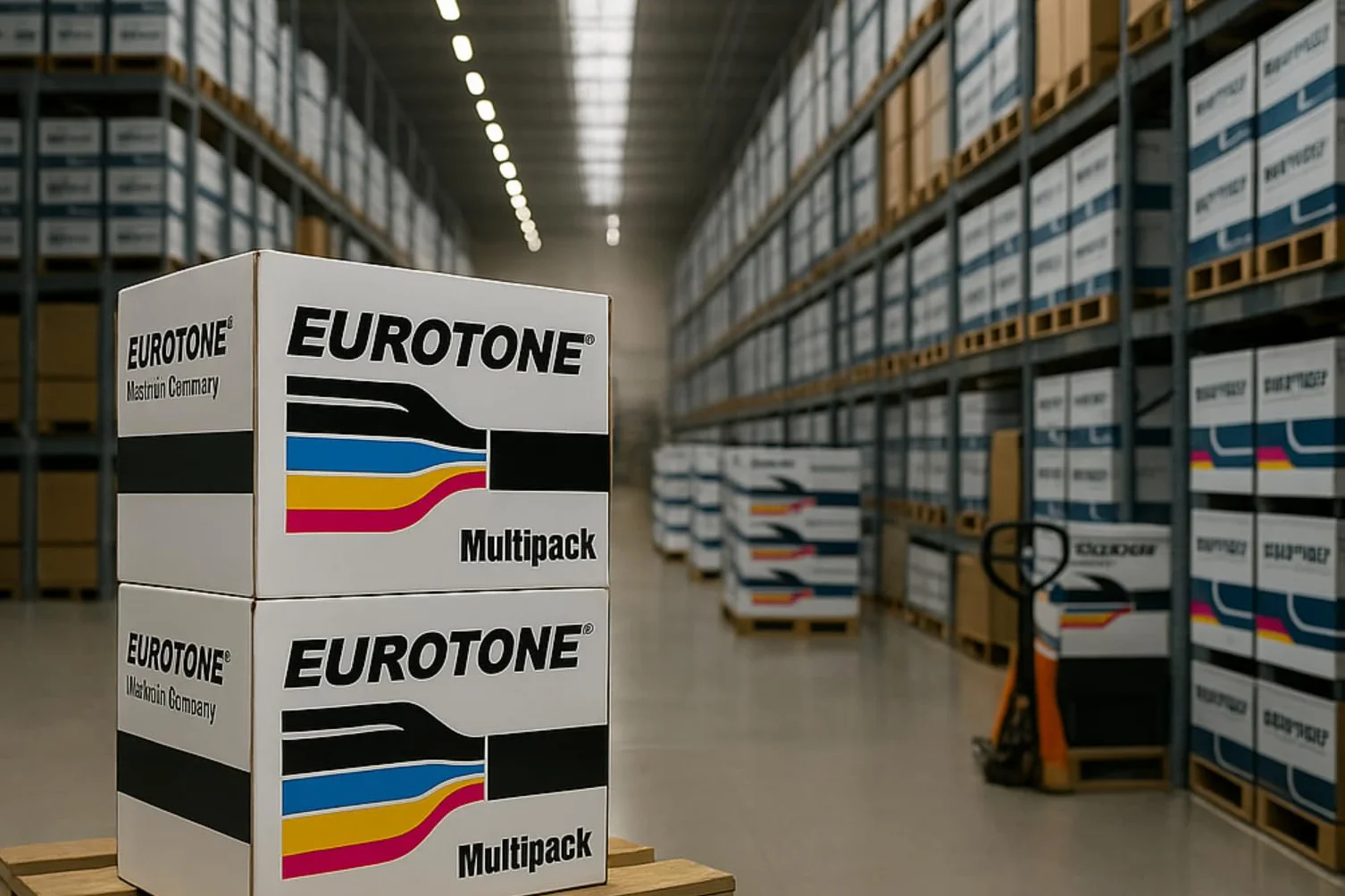 Eurotone Cyan Toner kompatybilny jako zamiennik do Utax 3206Ci 3207Ci zastępuje CK8512C