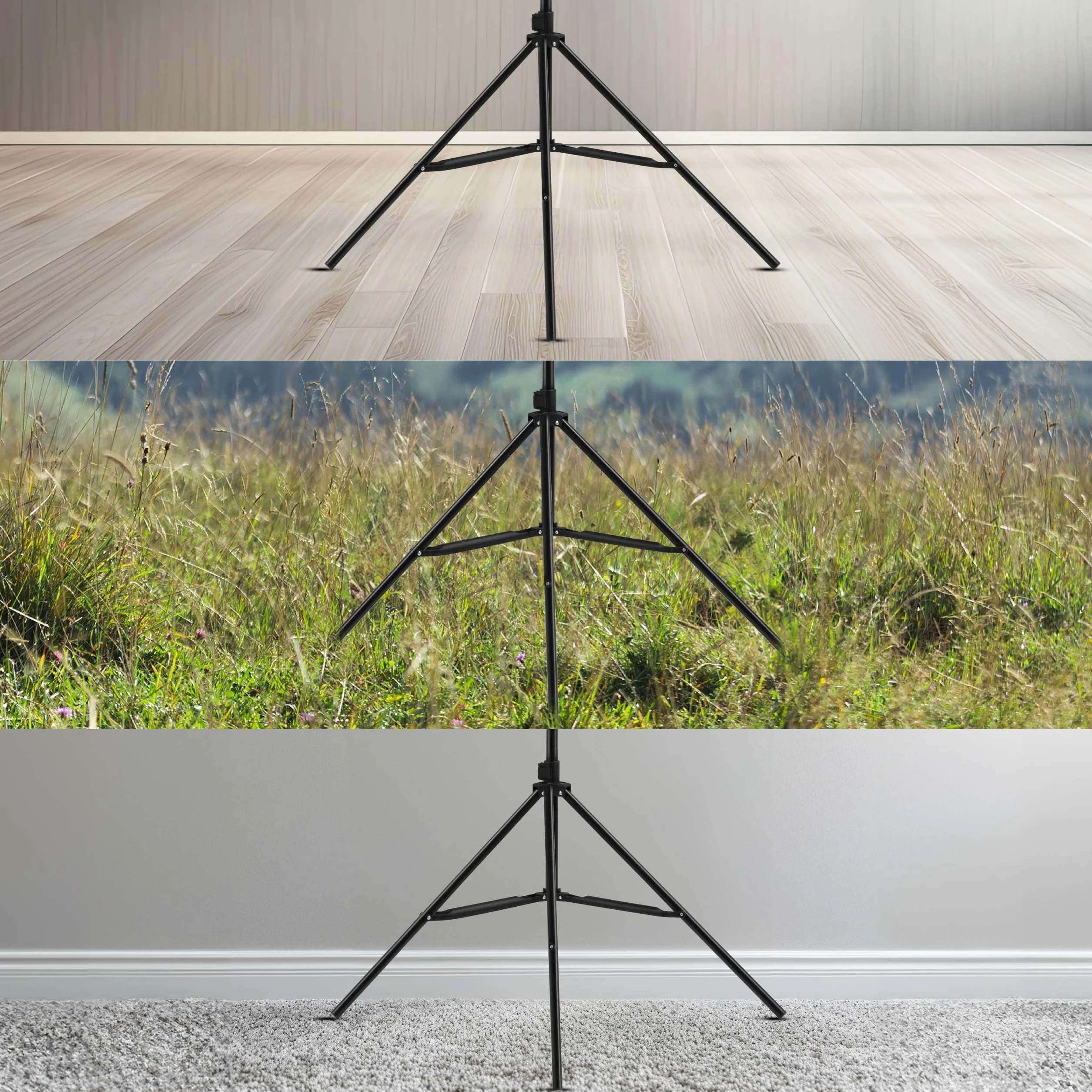OVERMAX Tripod Stand 180 Przenośny Statyw do Projektora, Udźwig 10 kg, Regulowana Wysokość