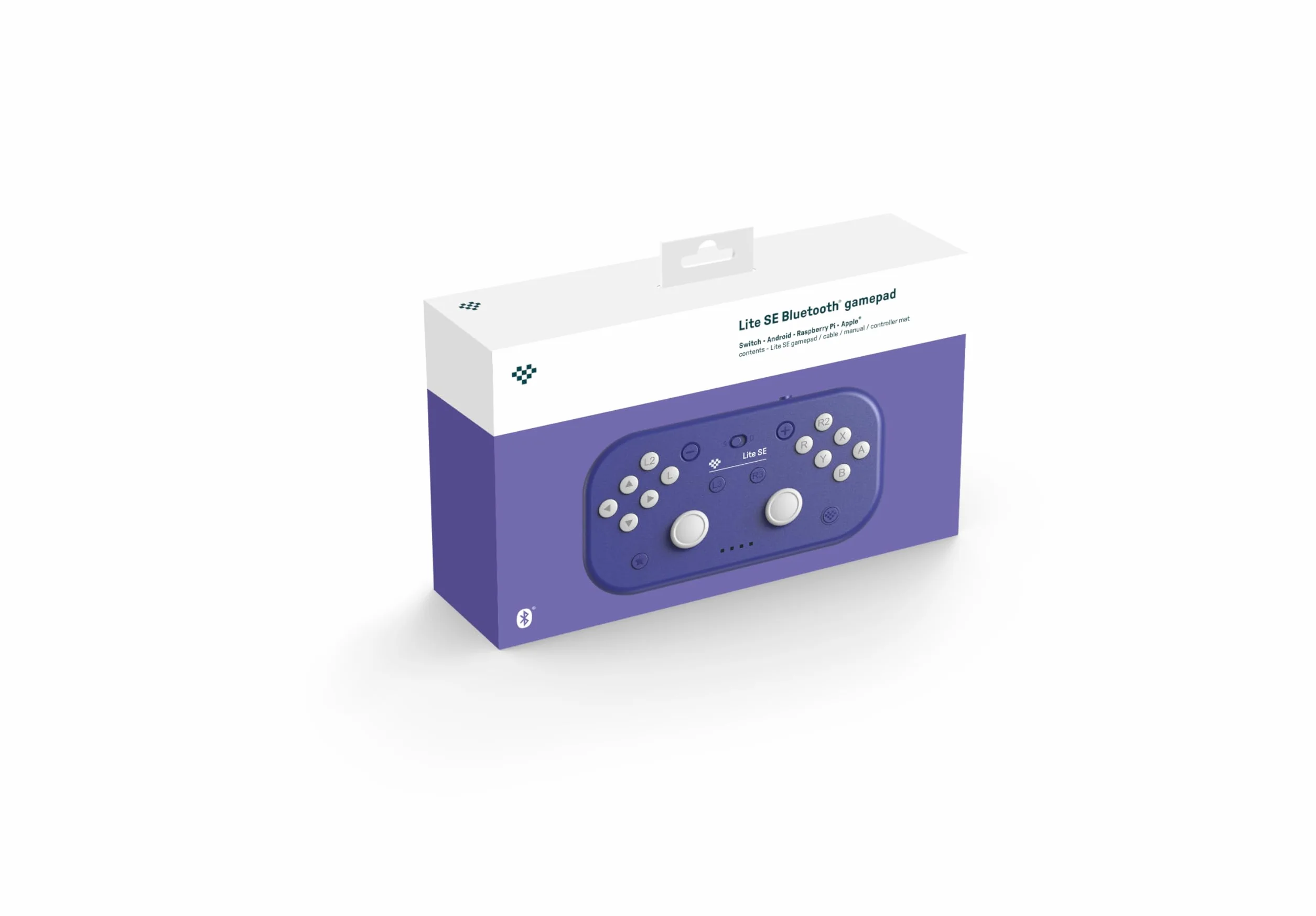 8BitDo Lite SE Bezprzewodowy Purpurowy do Nintendo Switch, Android, iOS