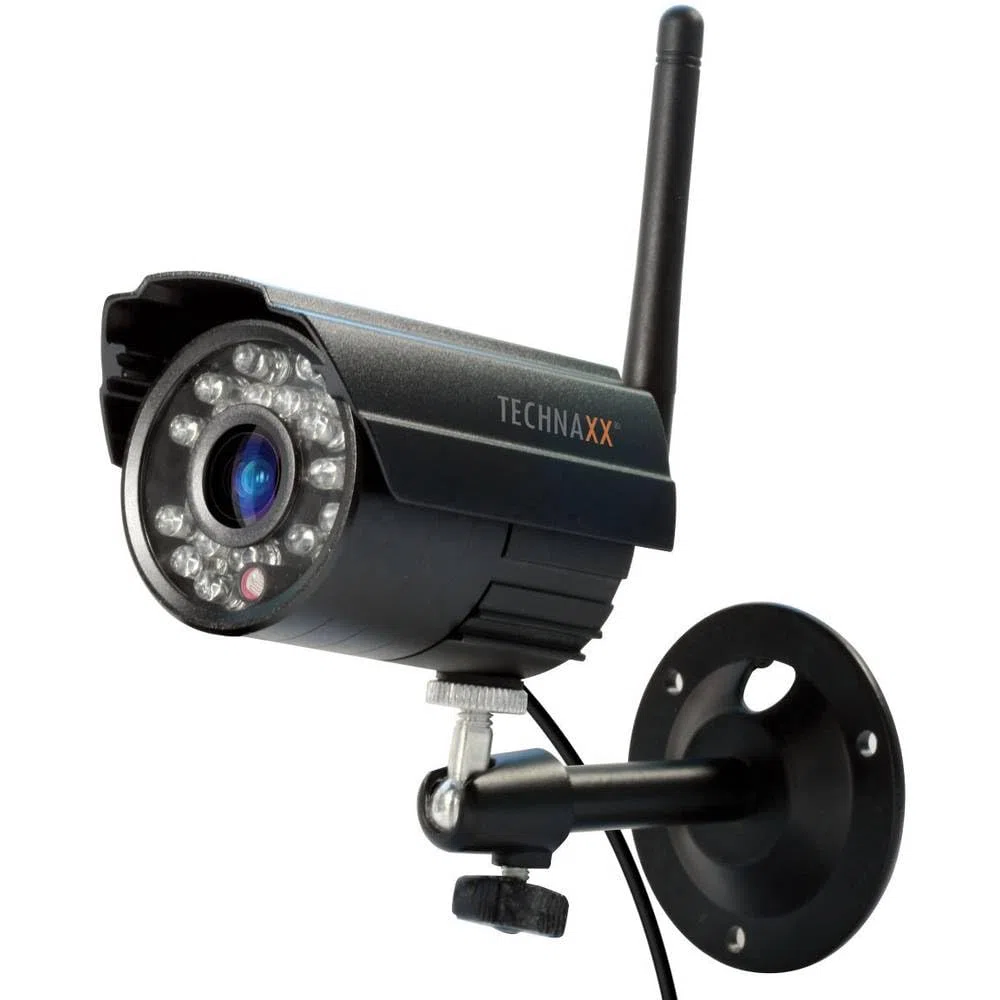 Technaxx Dodatkowa kamera do monitoringu TX-28 Easy zestaw kamer wraz z czujnikiem CMOS i czujnikiem ruchu PIR, 1 sztuka (1 opakowanie)