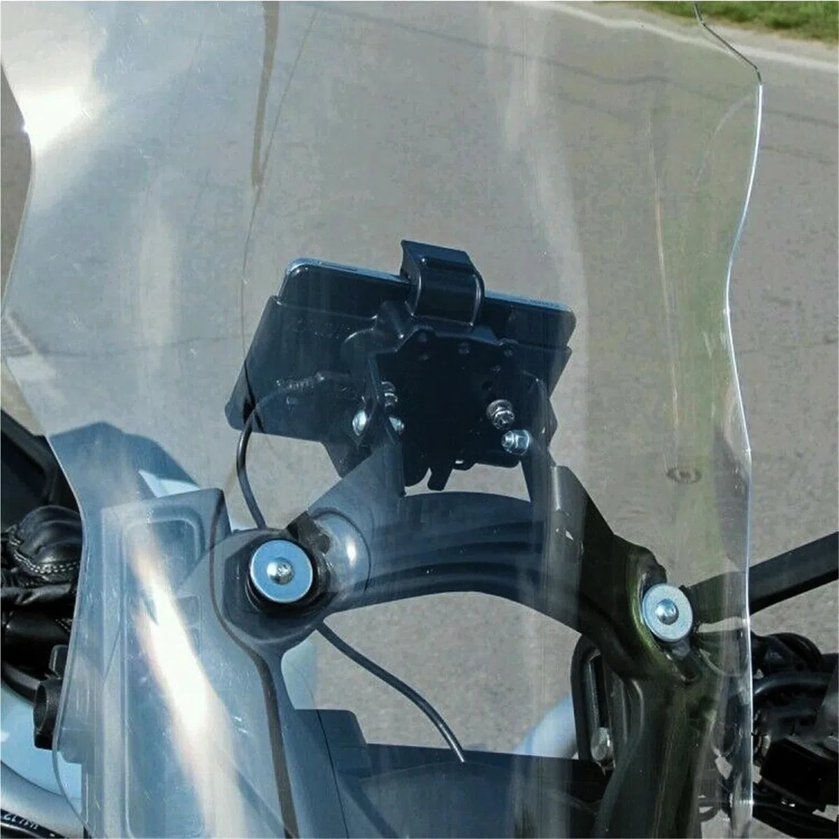 Uchwyt do nawigacji GPS Uchwyt na nawigację GPS do motocykla Pasuje do Ducati Multistrada 1200 2010-2012 Uchwyt na telefon GPS Nawigacja(B)