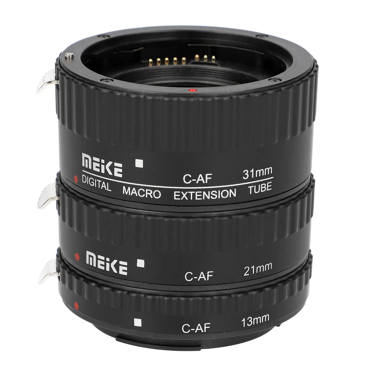 Khalia-Foto Automatyczne pierścienie przedłużające Pixel i AF Auto Focus do Canon EOS firmy Meike (zestaw C/AF1/B)