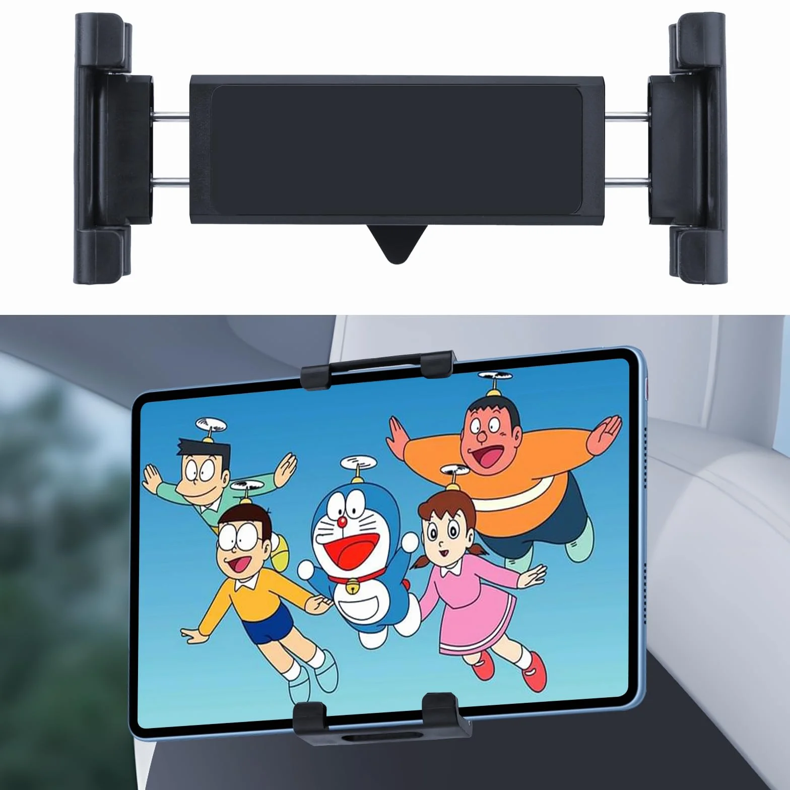 Regulowany uchwyt do tabletu Tesla Model 3/Y/X/S akcesoria do iPada, Samsung, Android