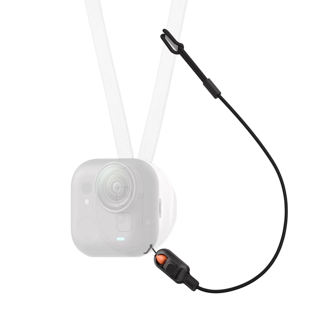 Smycz bezpieczeństwa z szybkozłączką do Insta360 GO Ultra Black