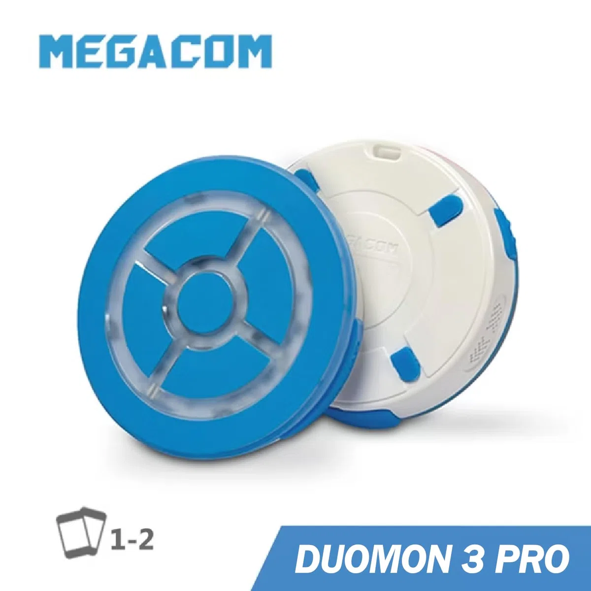 Mcbazel MEGACOM DuoMon 3 łapacz samochodowy do, wersja Pro z bezprzewodowym ładowaniem, automatyczny łapacz obsługuje podwójne konta, bezprzewodowe połączenie 20 m, sterowanie