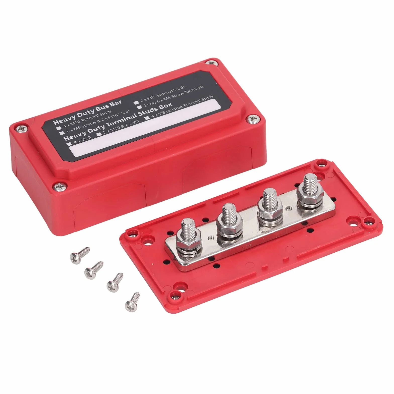 Blok Dystrybucji Zasilania 300A DC 48V M8 BusBar Box