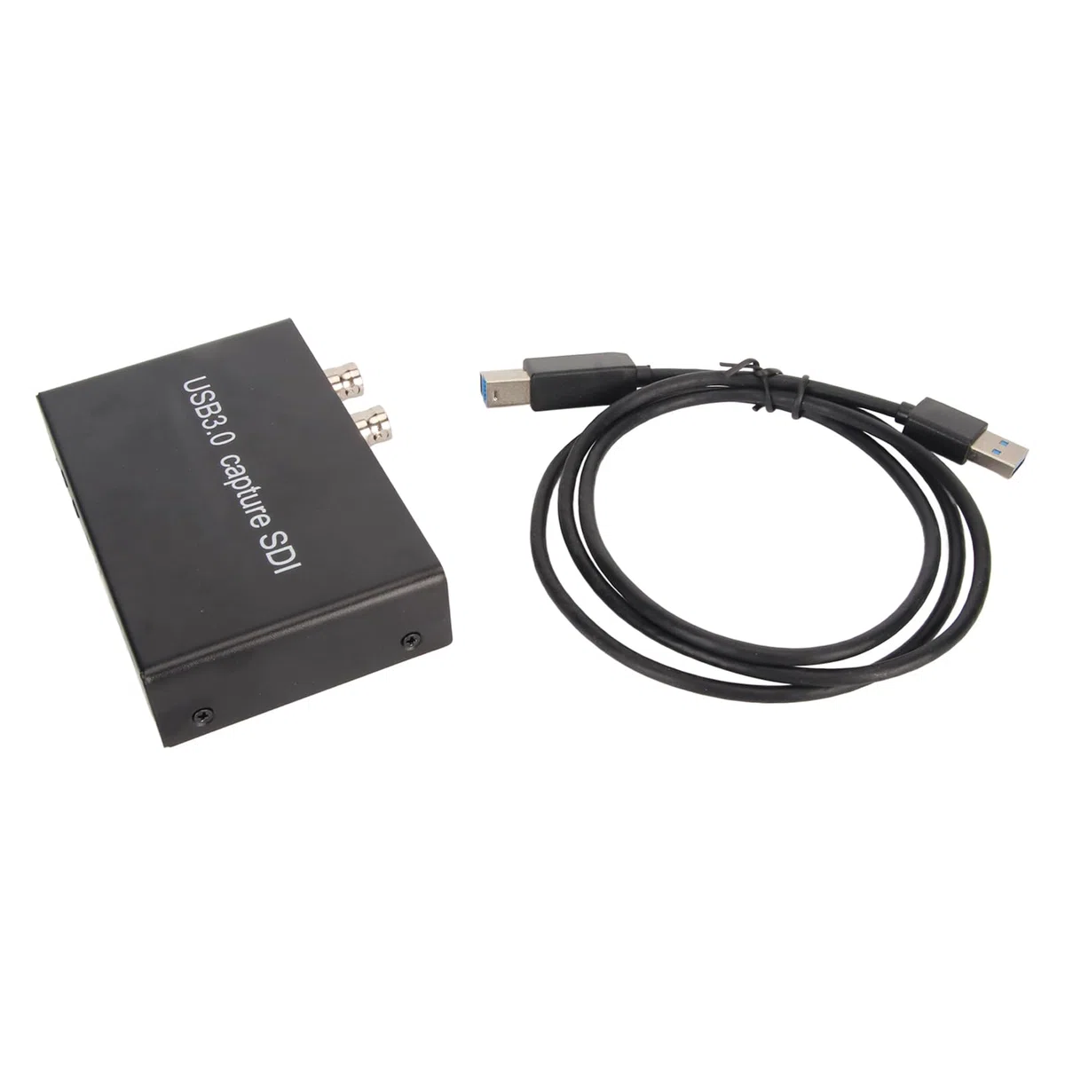 CHICIRIS Karta Przechwytywania Dźwięku Wideo do Strumieniowego Przesyłania Gier 1080P Przy Rozdzielczości 60 Klatek na sekundę, USB 3.0 Plug and Play, dla Użytkowników Twitch, Stop Aluminium