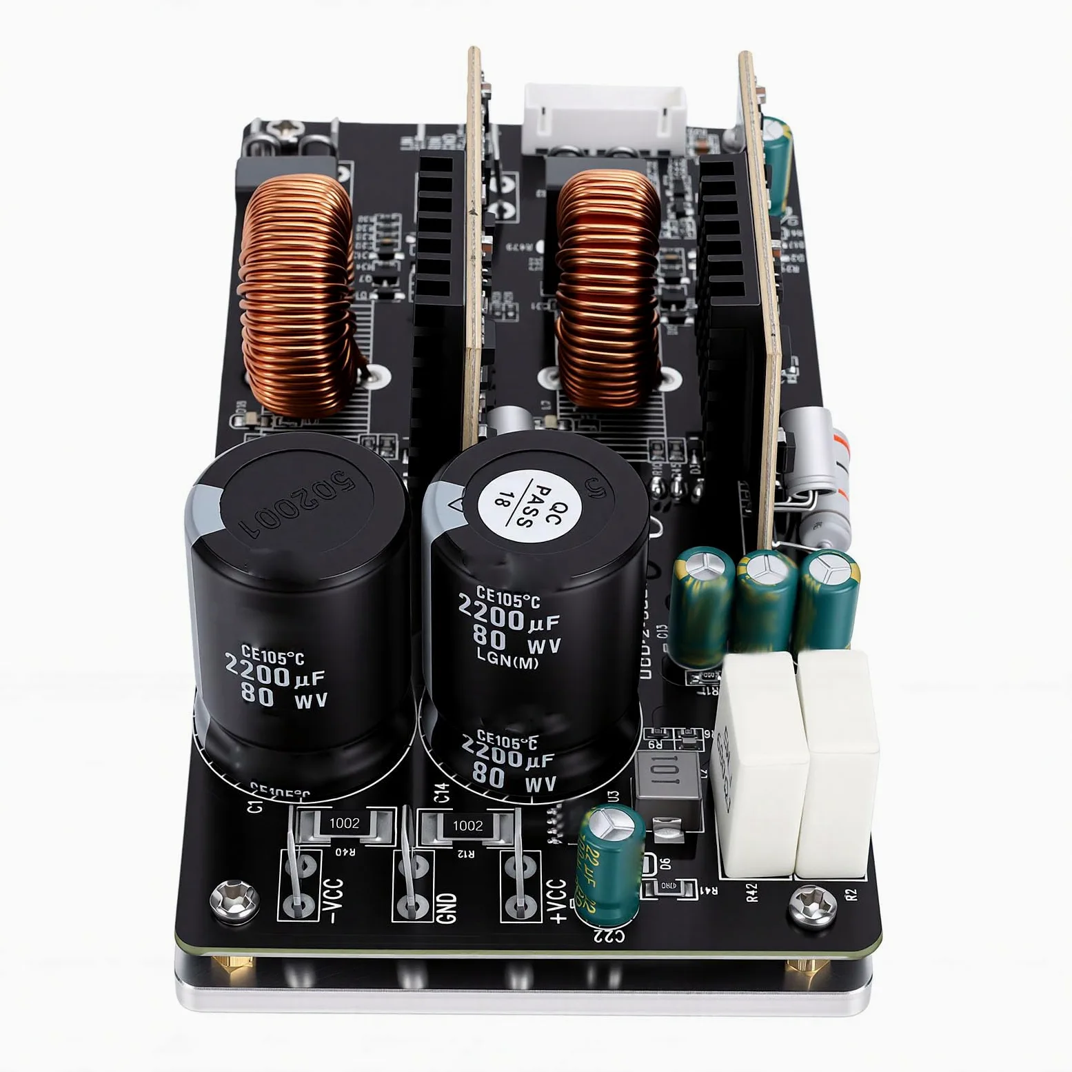 Socobeta Dwukanałowa Płyta Wzmacniacza Moduł Stereo Wysokiej Mocy Klasy D do Domowego Sprzętu Audio i zastosowań Przemysłowych 2x500W