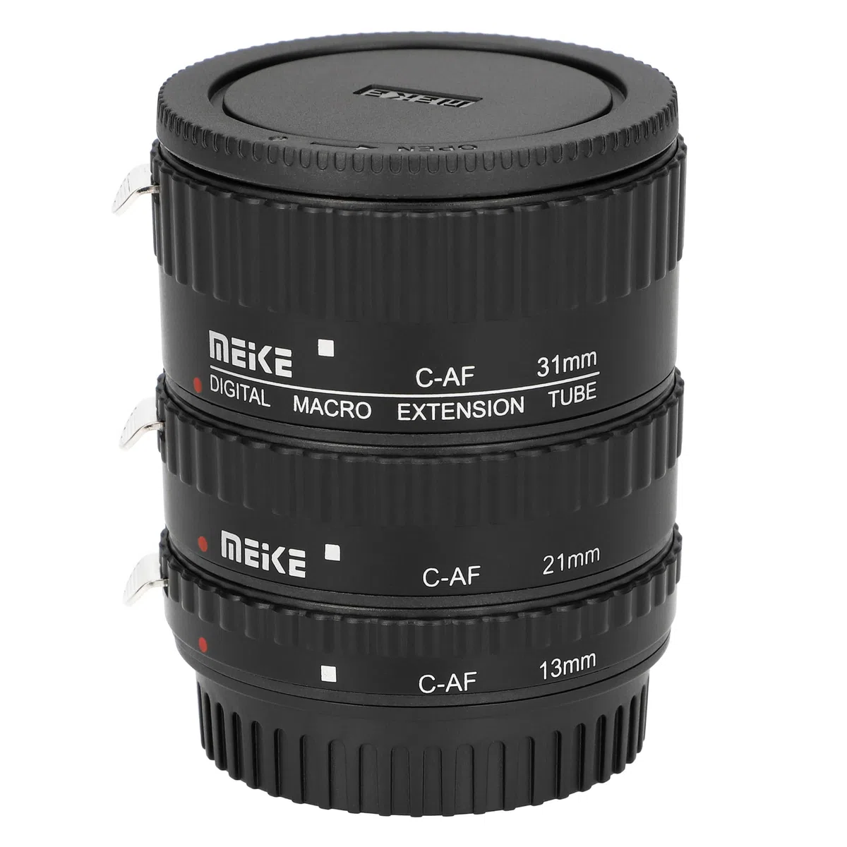 Khalia-Foto Automatyczne pierścienie przedłużające Pixel i AF Auto Focus do Canon EOS firmy Meike (zestaw C/AF1/B)