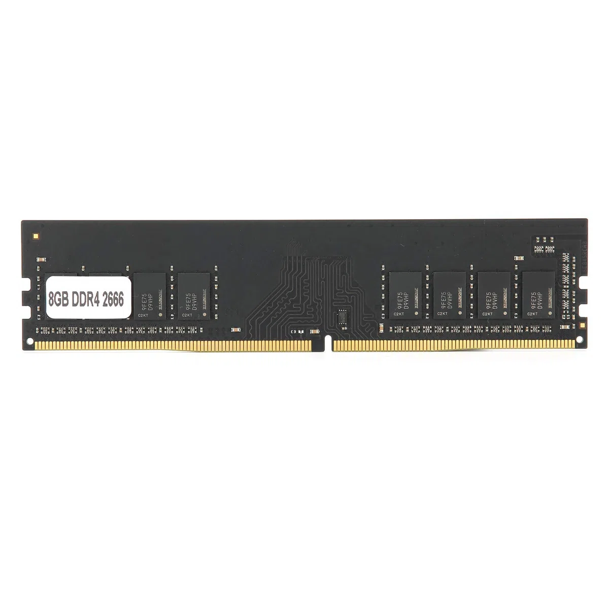 Zunate Moduł pamięci RAM DDR4, 8 GB 2666 MHz PC4-19200 / 16G 2400 MHz PC4-2666 V pamięć RAM do komputerów stacjonarnych, w pełni kompatybilny z / (8 GB)