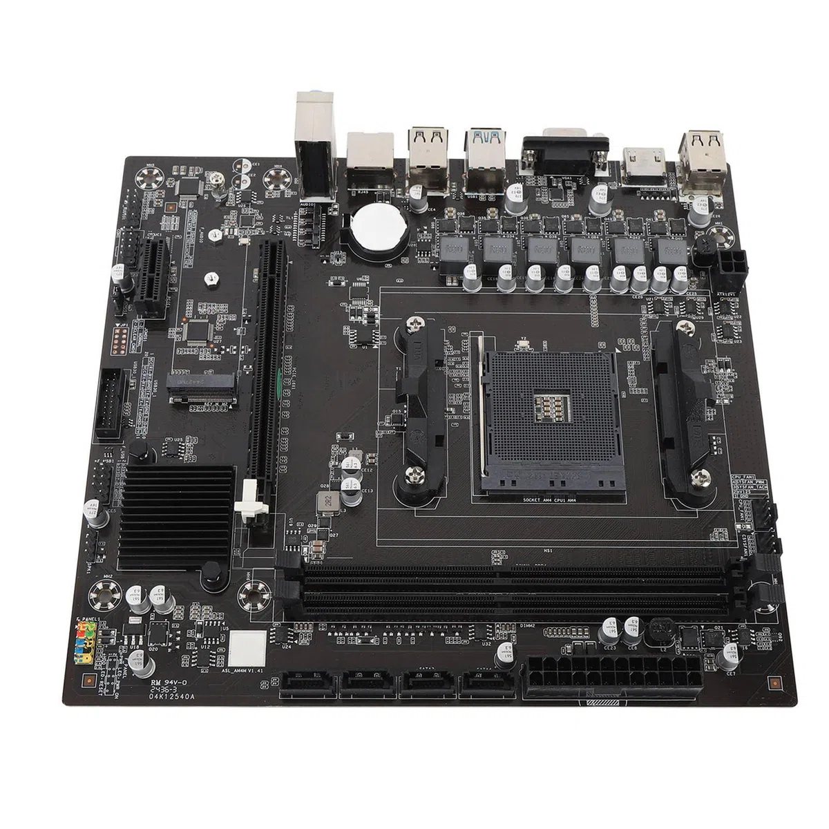 Płyta Główna Gier, Płyta Główna M-ATX B450, Podwójna kanał DDR4 Płyta Główna, Obsługuje 1st do Procesorów 5. Generacji, dla 5 5600X, 9 3950X i 7 5800X