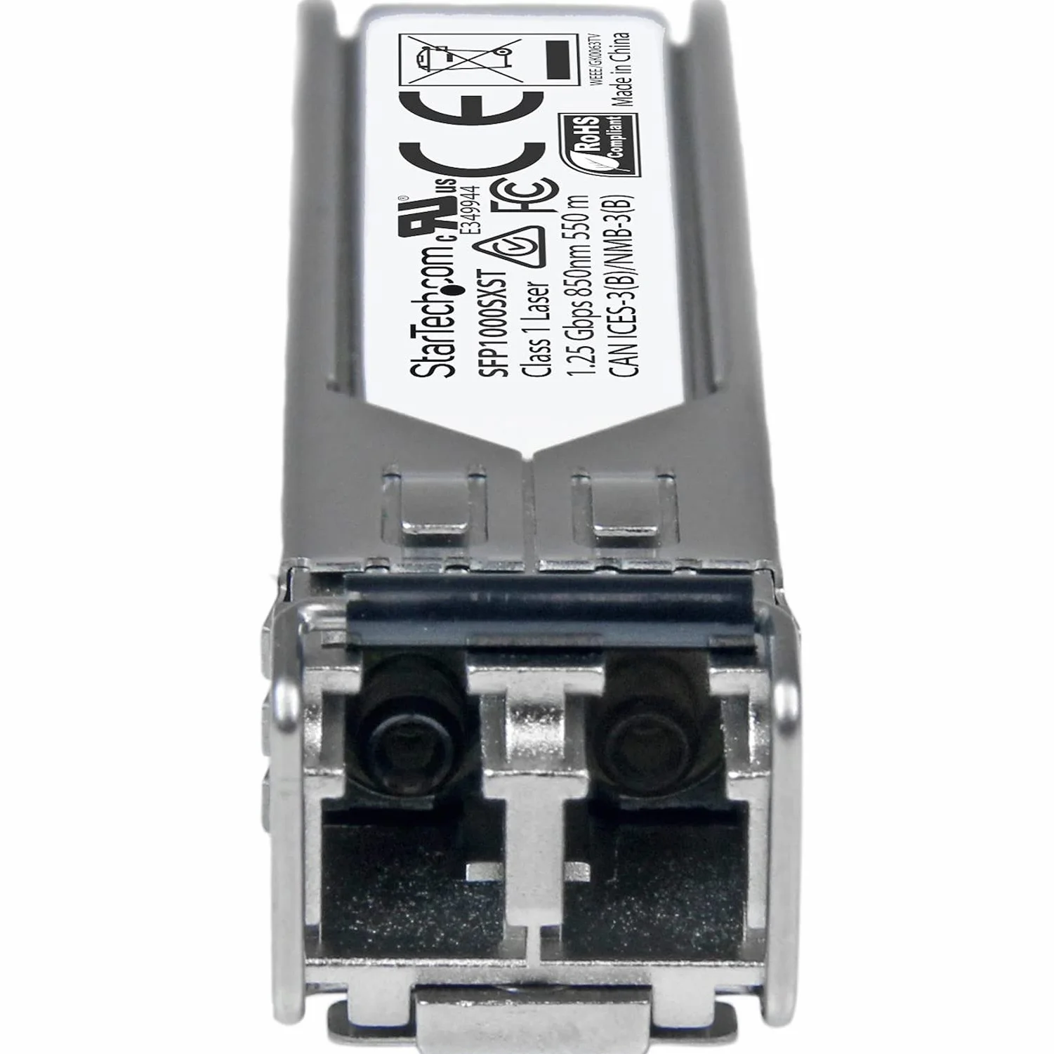 StarTech.com SFP 1000Base-SX SFP SFP Moduł transceivera zgodny z normami MSA, Multimode 550 m (SFP1000SXST)