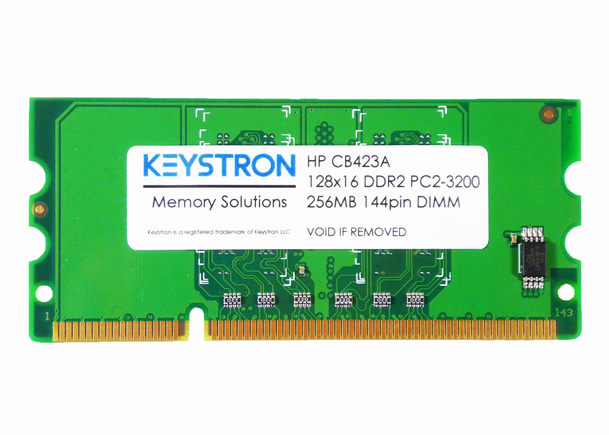 CB423A 256MB DDR2 144-pinowa pamięć DIMM do HP LaserJet P2015