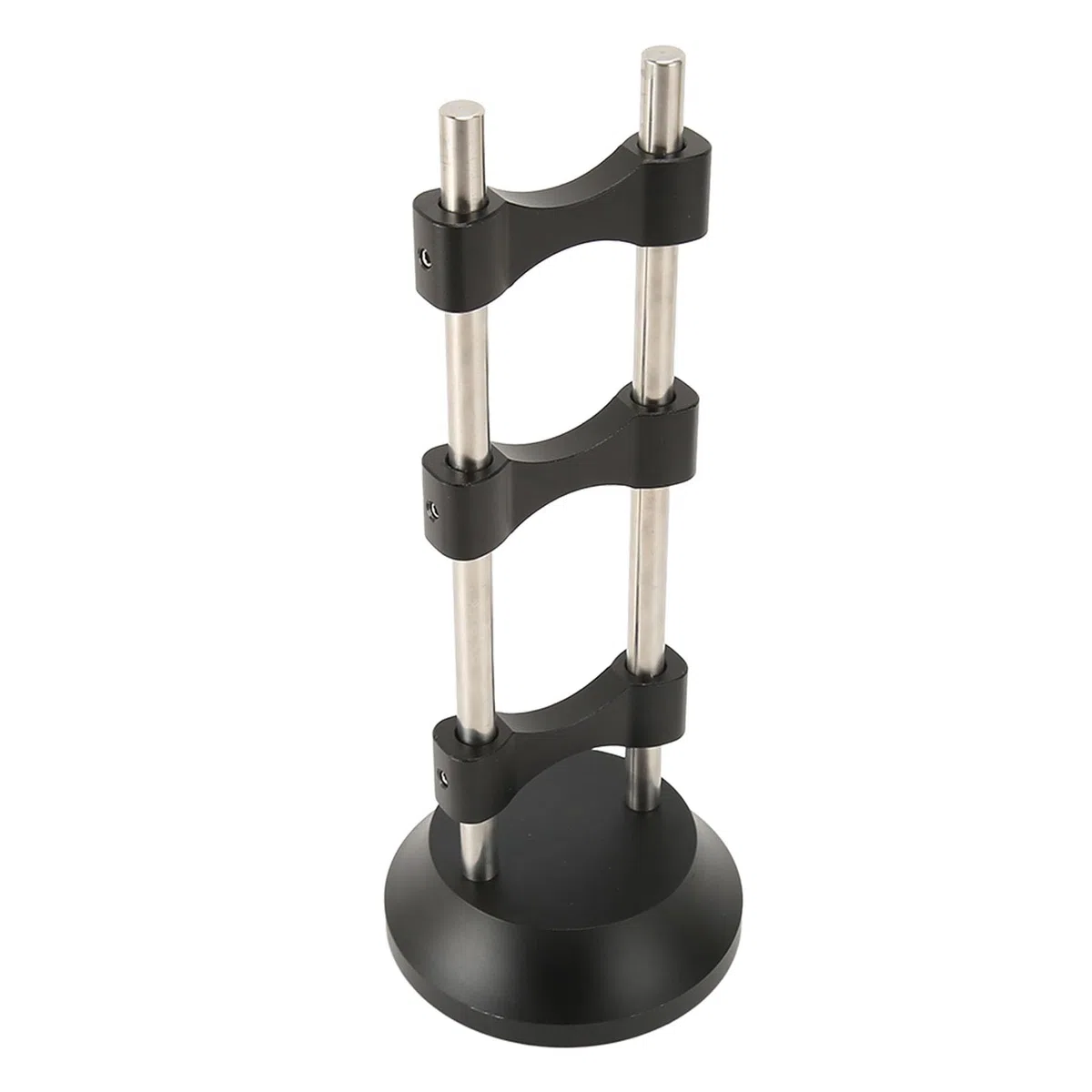 KUIDAMOS Stojak na Kable HiFi Premium Stop Aluminium Redukujący Wibracje Stojak na Organizery na Głośniki i Wzmacniacze 9,8 Cala