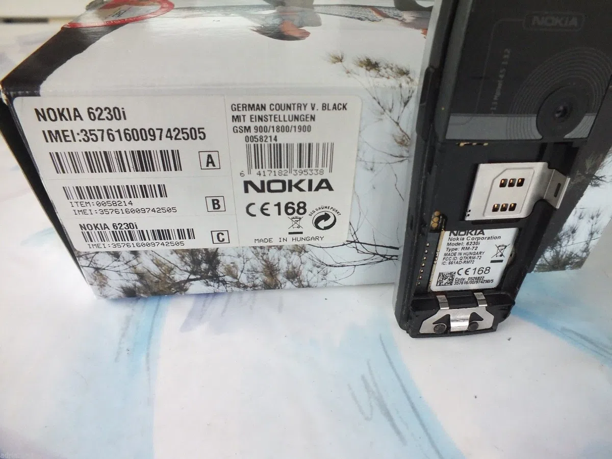 nokia 6230i czarny telefon komórkowy
