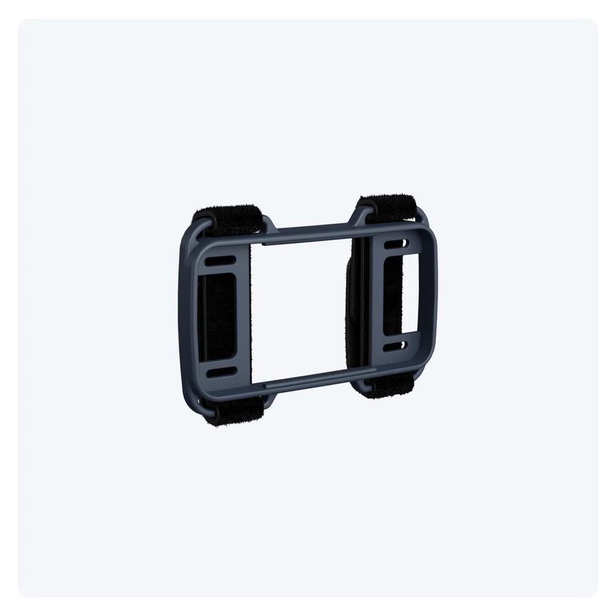 Tractive GPS — uchwyt do szelek na lokalizator CAT Mini, odpowiedni na długie spacery z kotem (z paskami na rzepy)