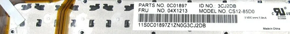 LeFix NOWOŚĆ Orig DE klawiatura do Lenovo ThinkPad T430 T430i T430s T430si X230 X230i T530 T530i W530 X230t (tablet) X230iT (X230i Tablet) L430 L530 |04X121330