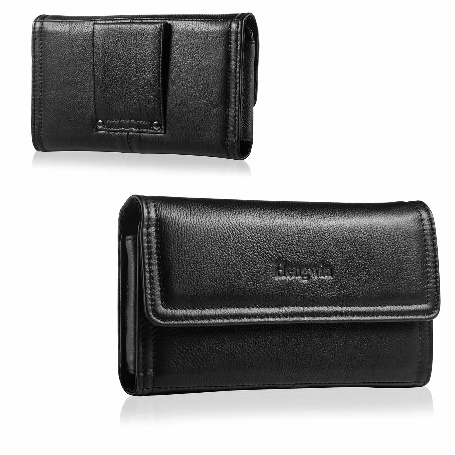 Etui na telefon komórkowy z prawdziwej skóry kompatybilne z iPhone 16 15 14 13 Pro Max Plus Samsung Galaxy S25 S24 S23 Ultra S25+