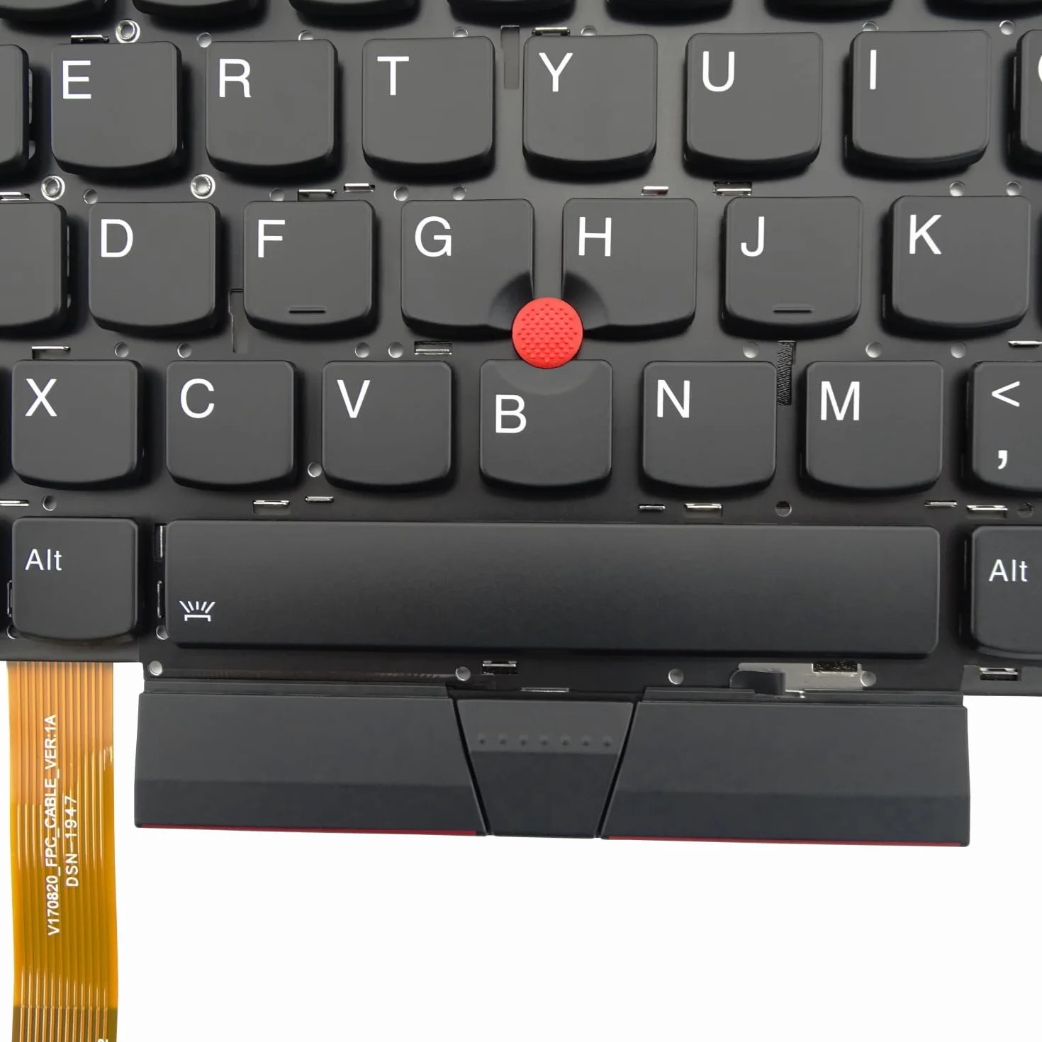 Lenovo ThinkPad T14S Gen1 P1 Gen3 X1 Extreme 3. generacji X1 Extreme Gen3 Wymienna klawiatura podświetlana US