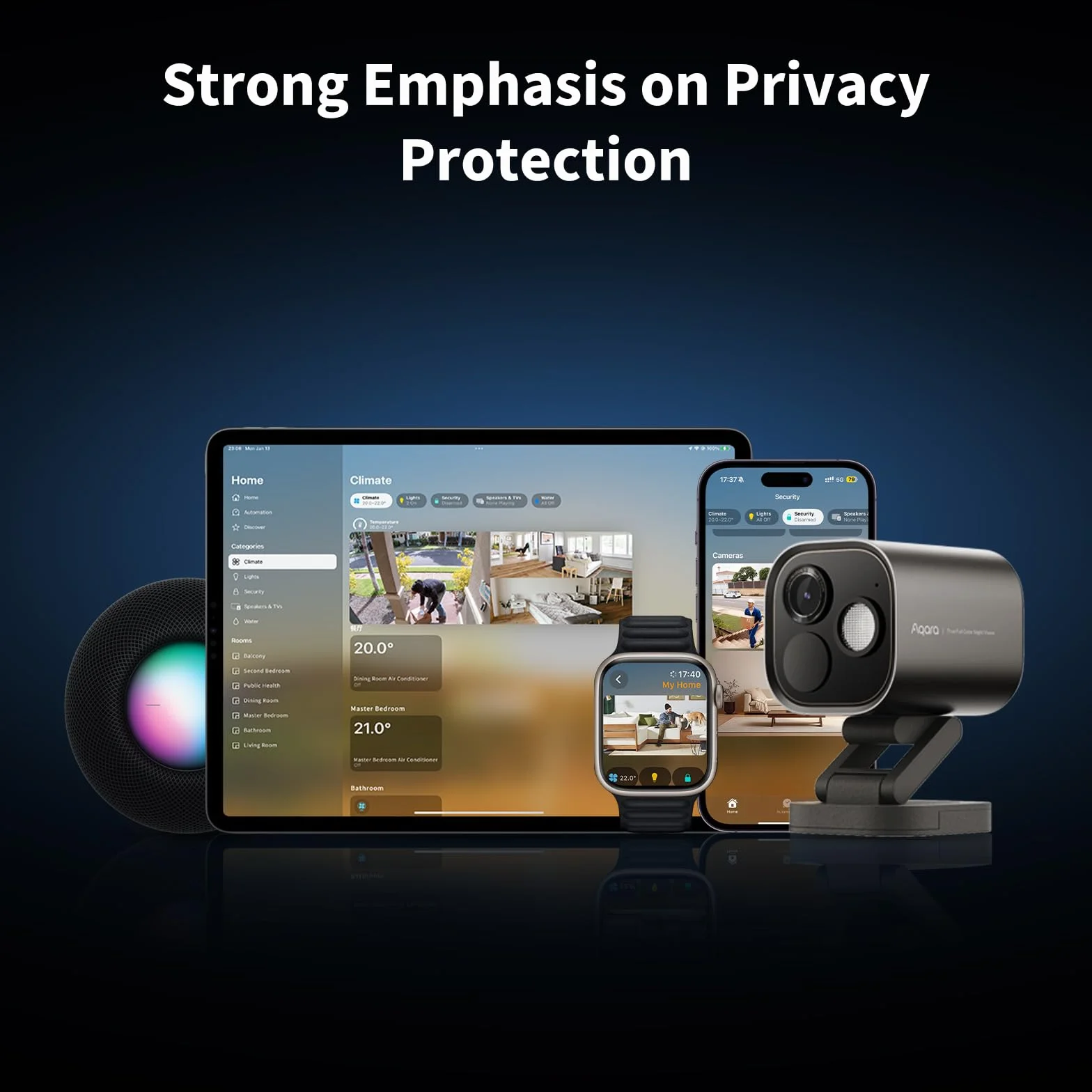Aqara 4MP Kamera G5 Pro PoE, Zewnętrzna Kamera Bezpieczeństwa z Funkcją Noktowizorem z Prawdziwymi Kolorami, Bezpieczne Wideo HomeKit, Wykrywanie Lokalne, Thread/Zigbee, Obsługa Alexa, Google (Szary)