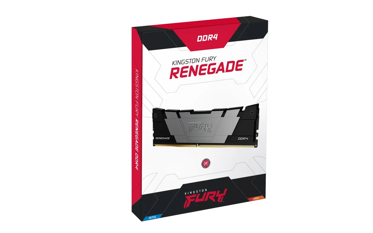 Kingston FURY Renegade 16 GB 3200 DDR4 CL16 DIMM (zestaw 2 szt.) pamięć do komputera stacjonarnego - KF432C16RB2K2/16
