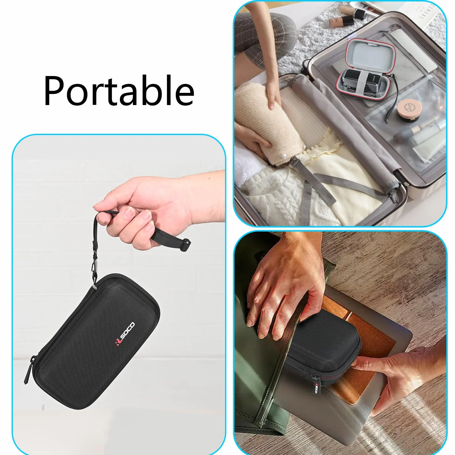 RLSOCO Etui do UGREEN Nexode 130W Power Bank 20000mAh & do Anker Prime Powerbank 20 000 mAh(Tylko Etui)