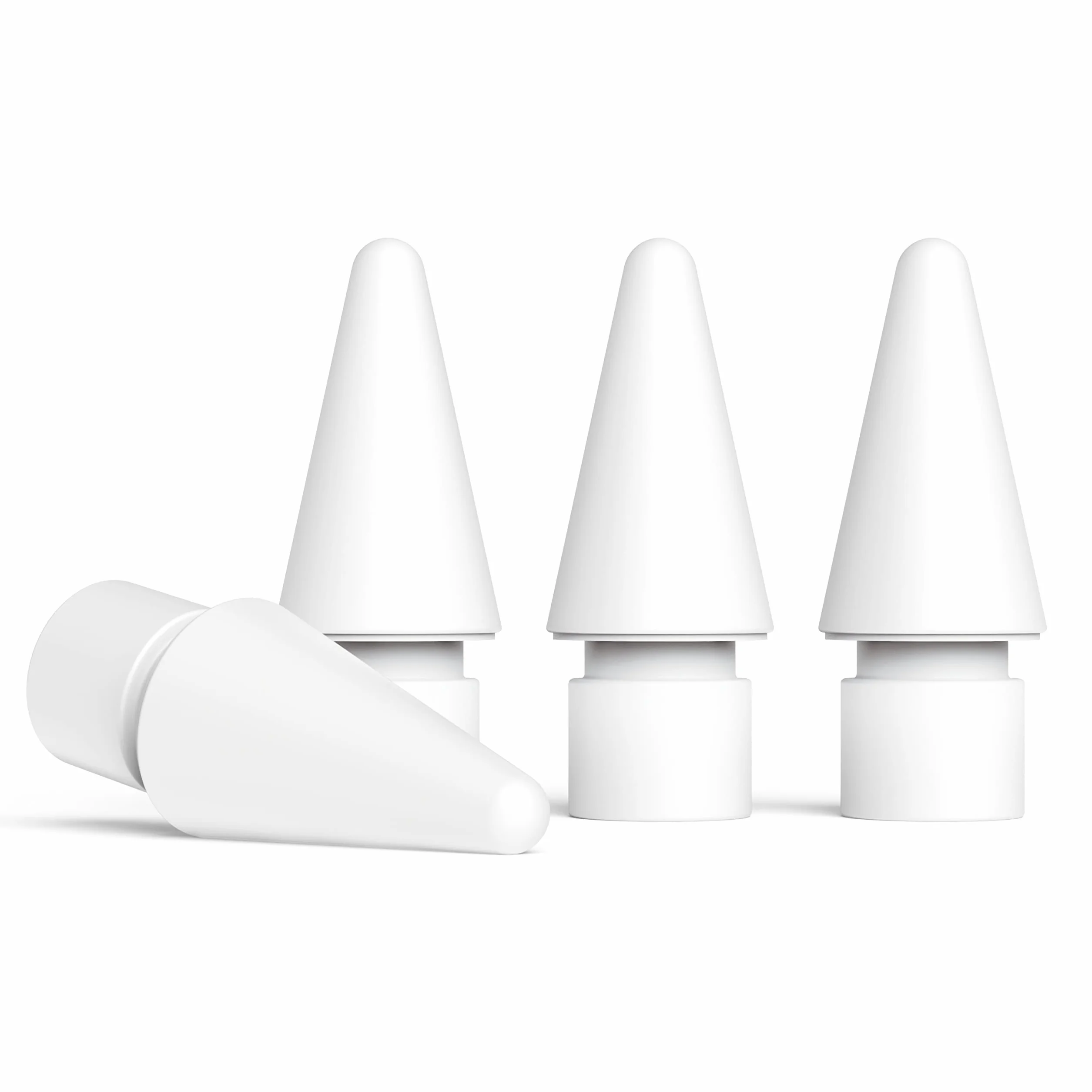 elago Zestaw 4 końcówek wymiennych długopisów kompatybilnych z Apple Pencil Pro, Apple Pencil (1. i 2. generacji) i Apple Pencil (USB-C), wytrzymałe długopisy o wysokiej czułości