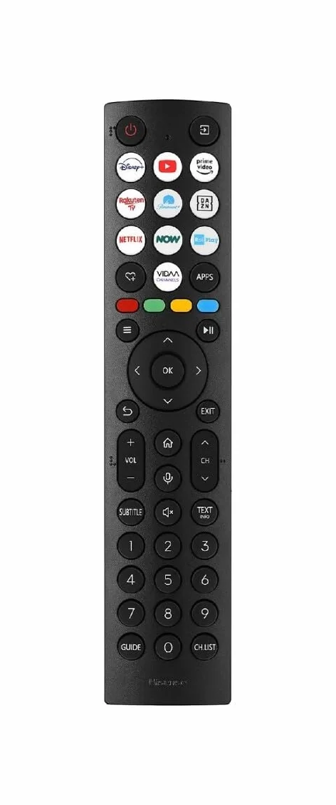 Hisense Smart TV 43 cali 43A6N 4K UHD, Dolby Vision, HDR, VIDAA z Youtube, Netflix, Disney+, kanał+(model 2024)
