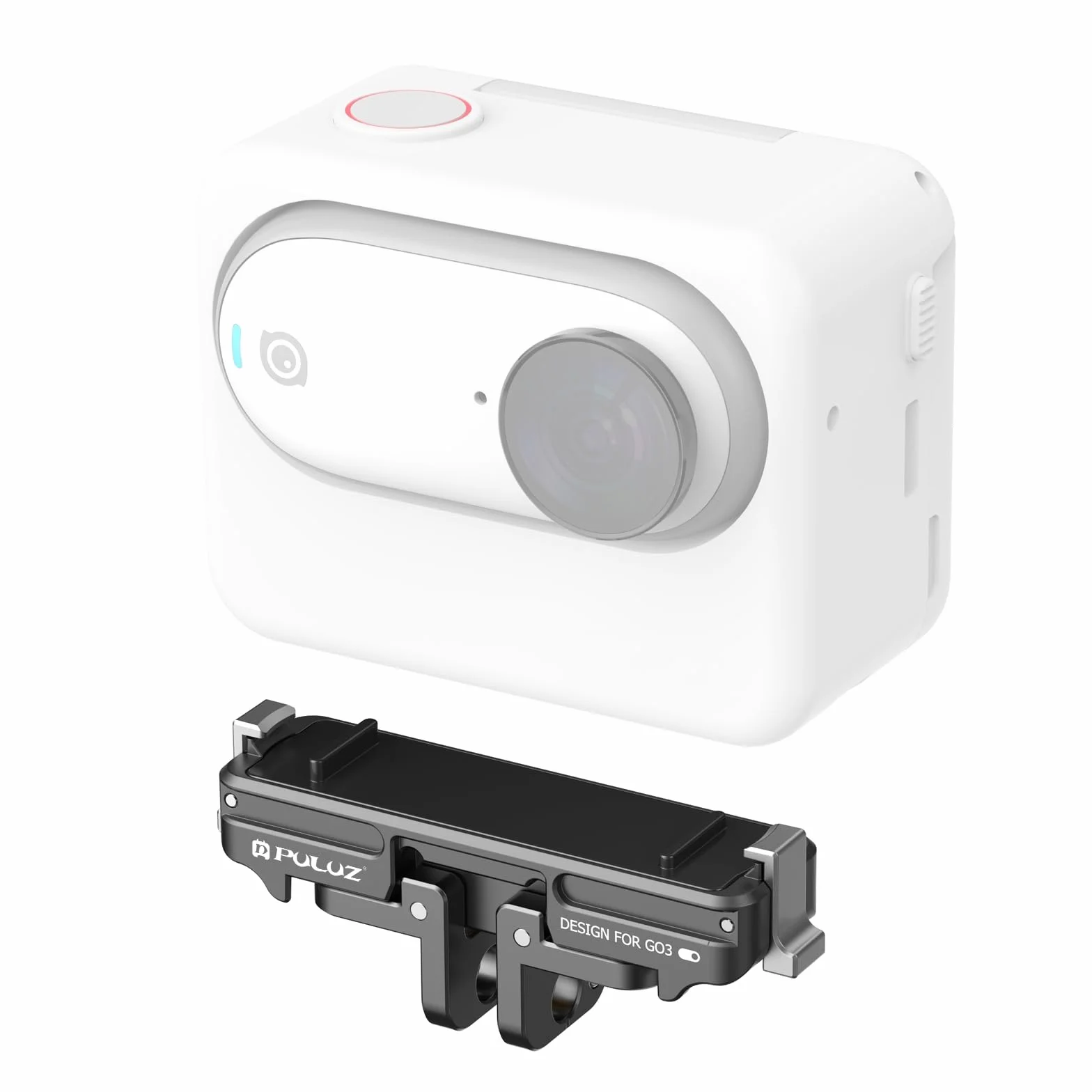PULUZ Szybkozłączka do Insta360 GO 3S, magnetyczny stojak składany z gwintem 1/4