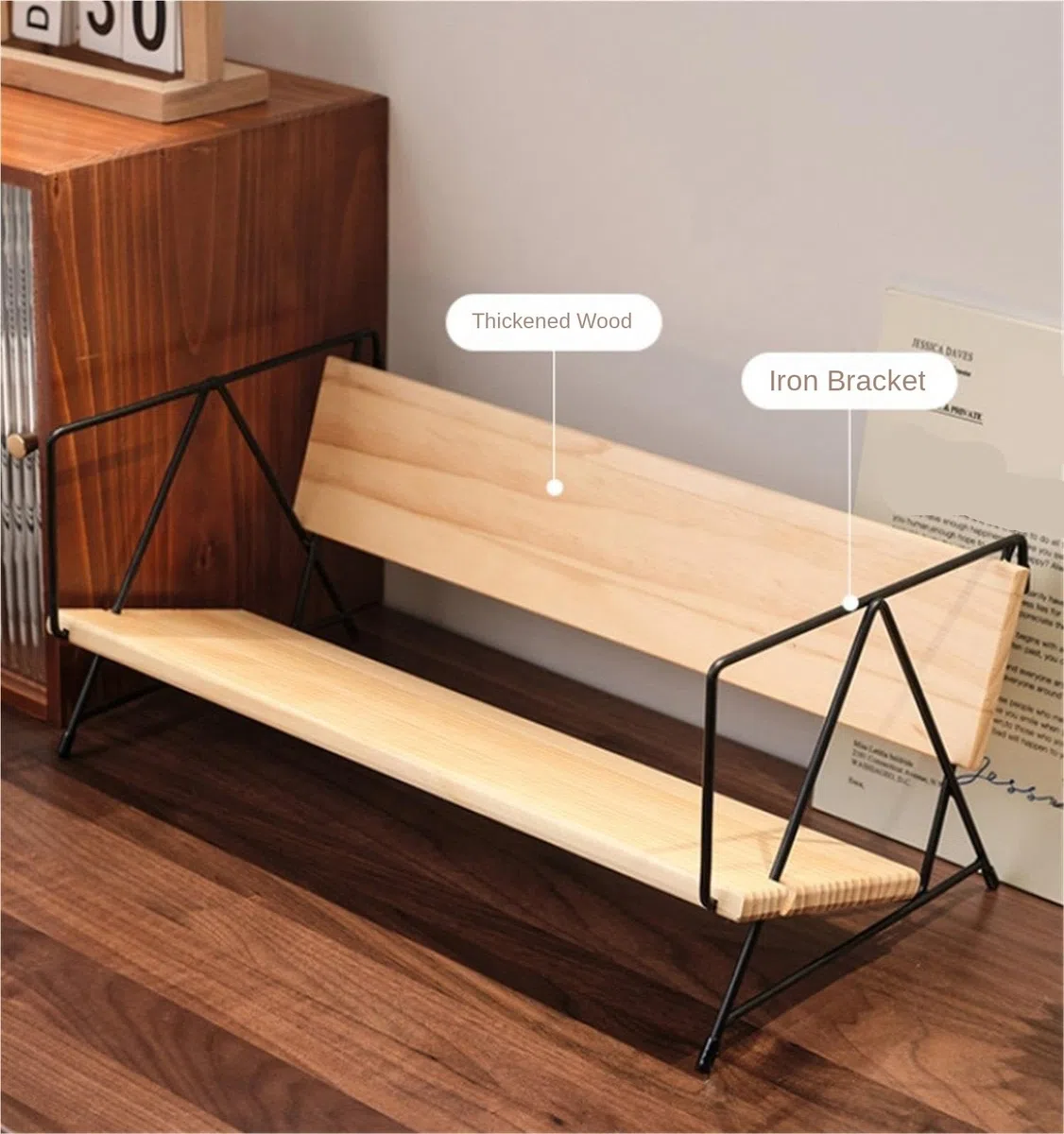 Rekordzista Stojak Na Płyty Winylowe, Minimalistyczny I Retro Organizer Pliki CD, Magazynów, Książek Przechowywanie