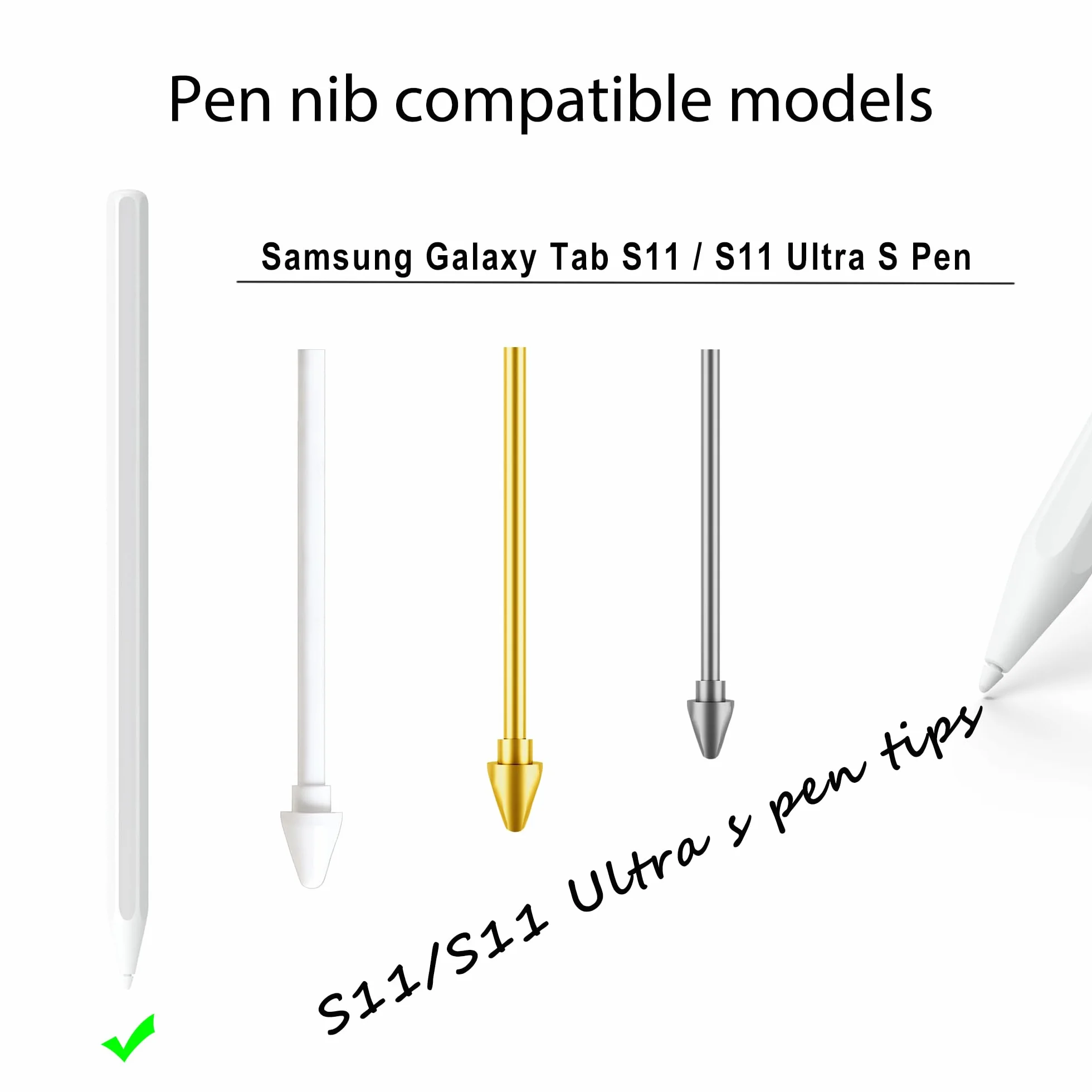Sprężyny końcówki zamiennik do Samsung Galaxy Tab S11 S11 Ultra S zestaw