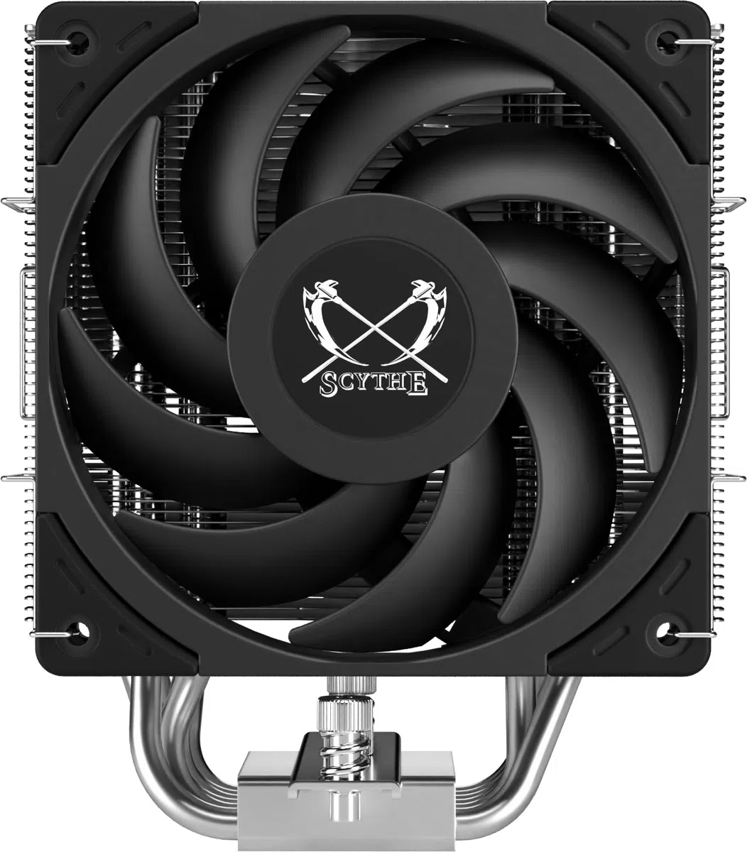 Scythe Mugen 6 CPU Air Cooler, Intel LGA1700, LGA1151, AMD AM5, AM4 Support,120mm, Single Tower, Aluminium Top Cover (Scythe Mugen 6)