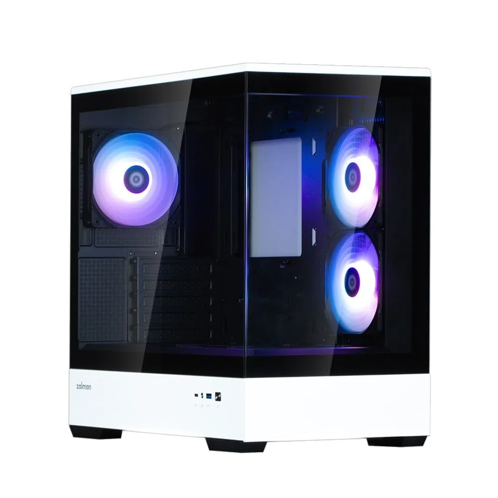 Mini Tower obudowa PC ZALMAN P30 BW (czarny/biały)