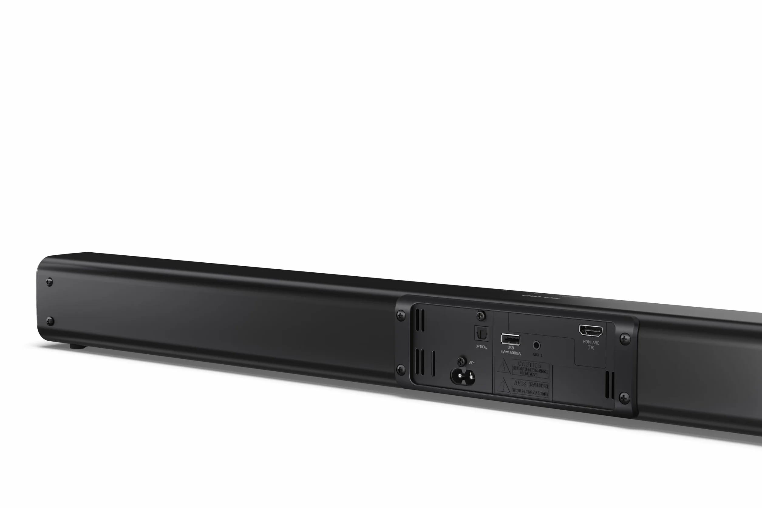 SHARP HT-SB145 2.0-kanałowy soundbar – maks. moc wyjściowa 150 W, bezprzewodowe audio przez Bluetooth 5.3, HDMI ARC/CEC, odtwarzanie przez USB i funkcja ładowania, kino domowe do montażu na ścianie