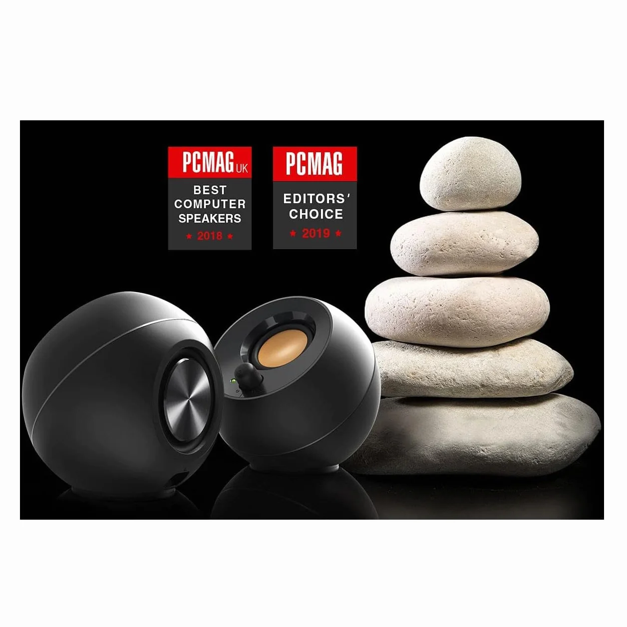 Creative Labs Pebble 5390660192029, Głośniki Komputerowe, Czarny