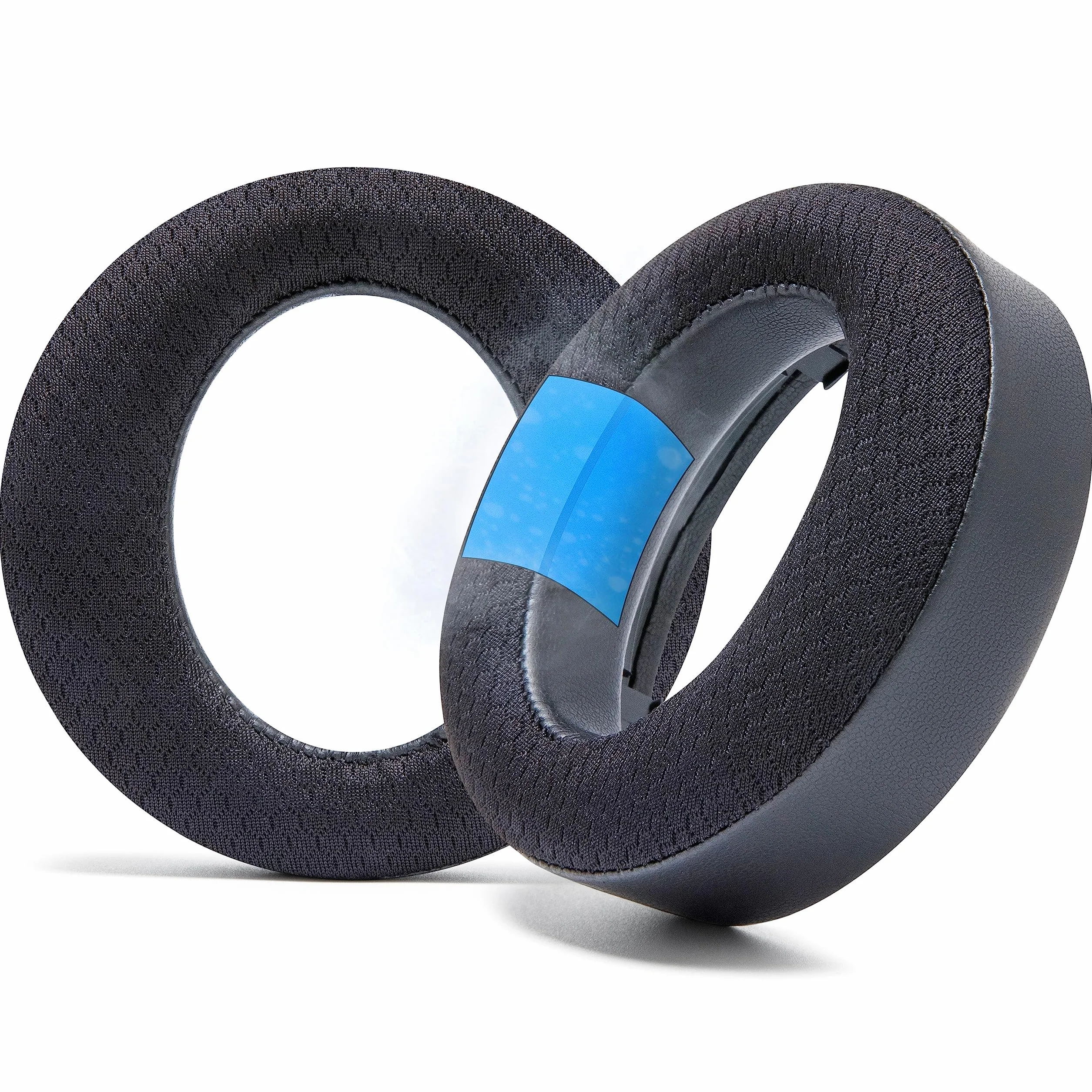 WC Freeze Pulse 3D - chłodzące żelowe nauszniki kompatybilne z Sony PS5 Pulse 3D, wyprodukowane przez Wicked Cushions | Grubsze poduszki i szersze otwory | Black