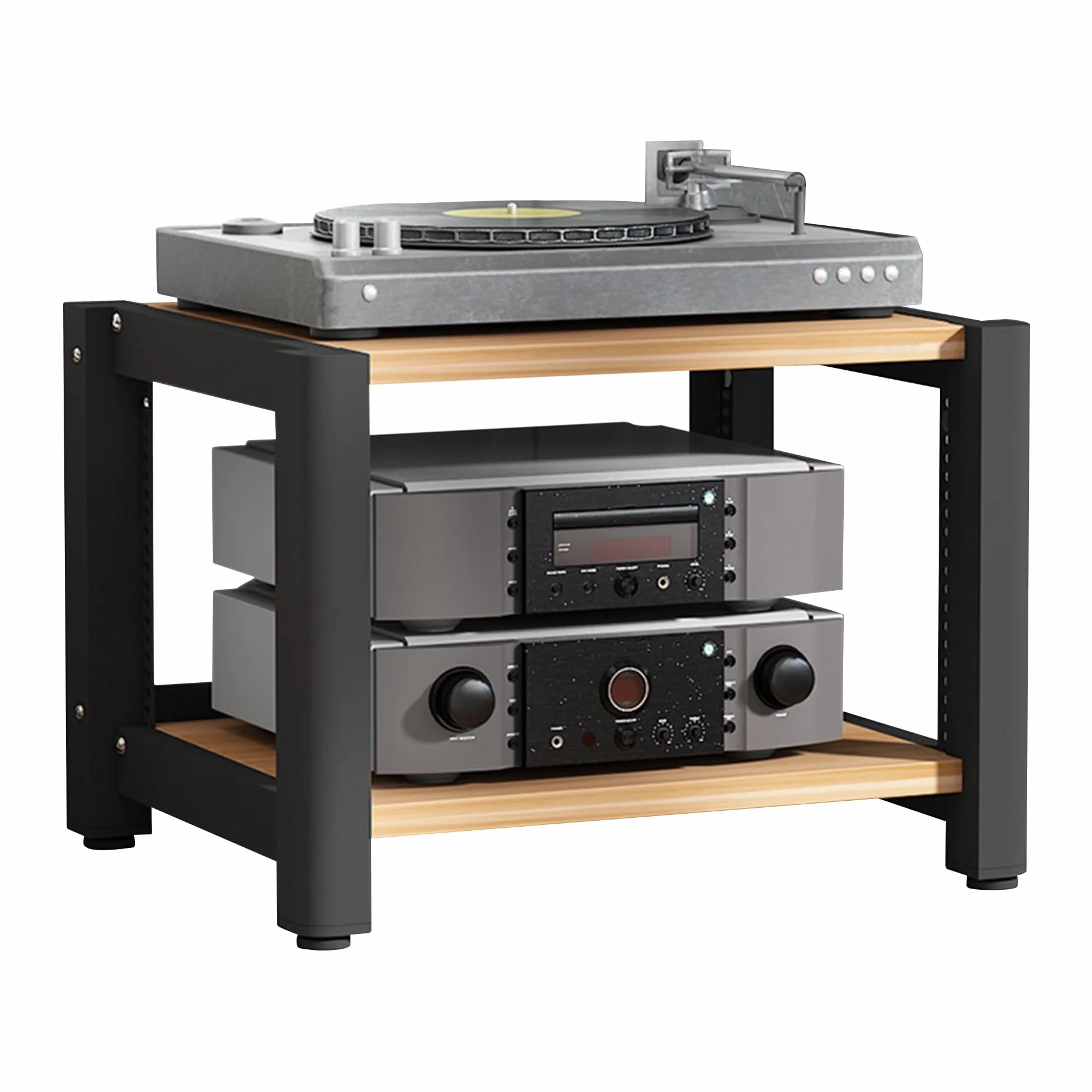 AV 2/3/4/5 poziomowa drewniana półka na konsolę do gier wideo stojak na DVD wieża Hifi Audio przechowywanie projektora i akcesoria telewizyjne uchwyt stylowa rozrywka domowa