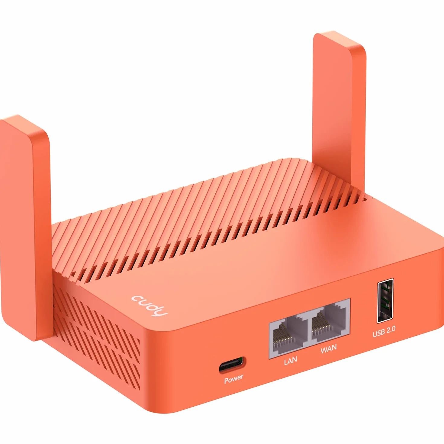 Cudy AC1200 Podróżny Router Wi-Fi, Przedłużacz/Repeater, do Hoteli i Sieci Publicznych, WISP, Klienta i Serwera VPN, USB, TR1200, Dwupasmowy, xDSL, Pomarańczowy